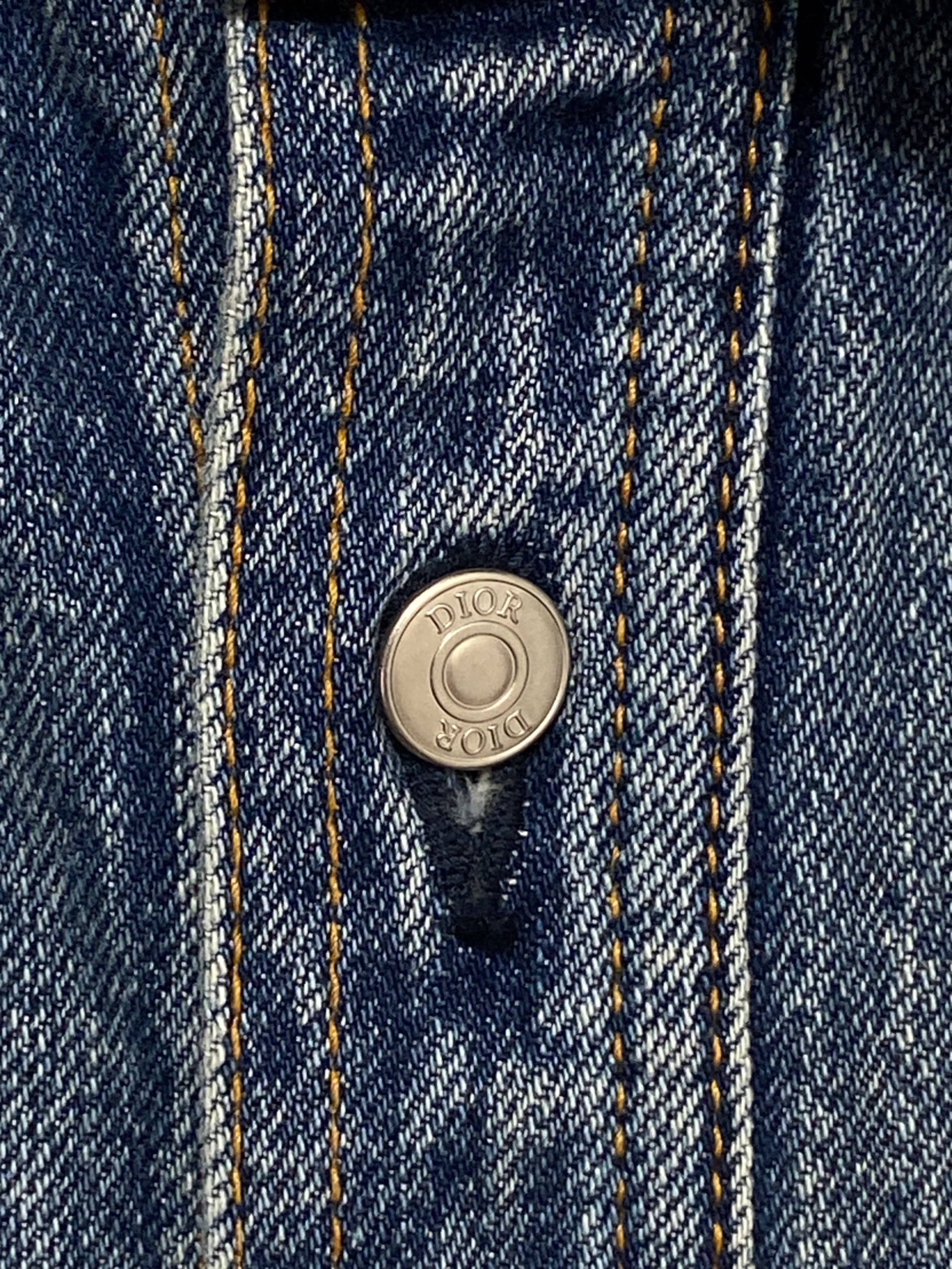 中古・古着通販】Dior (ディオール) デニムシャツ インディゴ サイズ