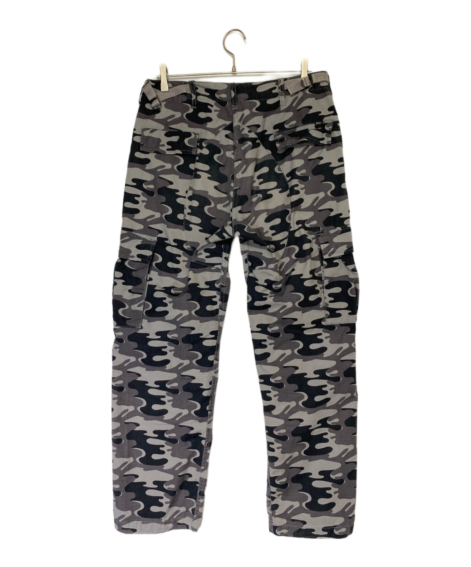 中古・古着通販】stussy (ステューシー) カーゴパンツ グレー サイズ 