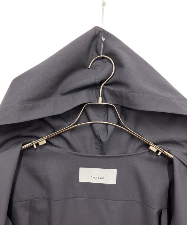 中古・古着通販】OVERCOAT (オーバーコート) Hooded Wool Shirt black