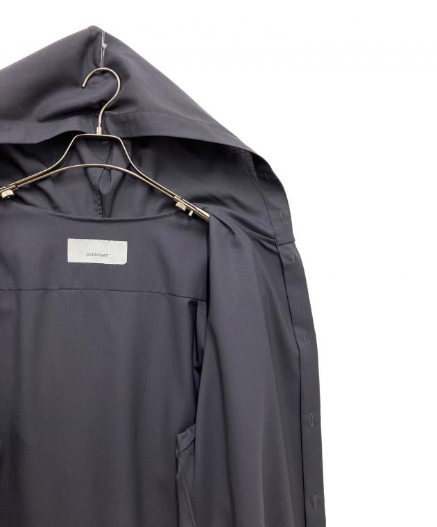 中古・古着通販】OVERCOAT (オーバーコート) Hooded Wool Shirt black