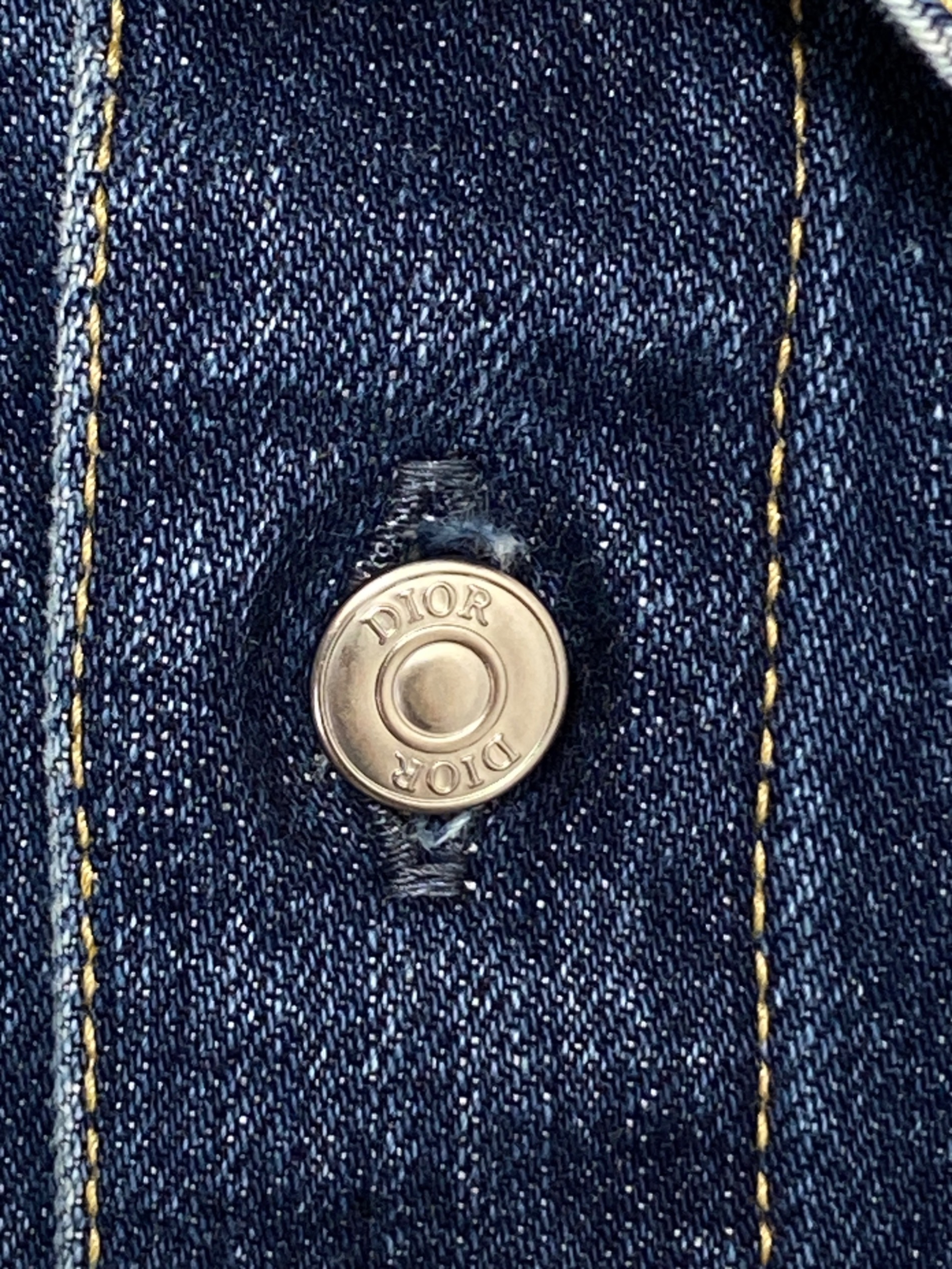 中古・古着通販】Dior (ディオール) オーバーシャツ インディゴ サイズ