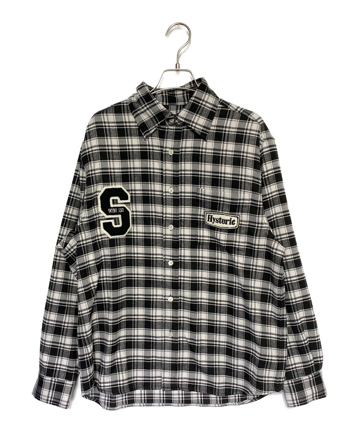 hysteric glamor WIND AND SEA 長袖ネルシャツ 中古・古着通販】WIND AND SEA (ウィンダンシー) Hysteric Glamour