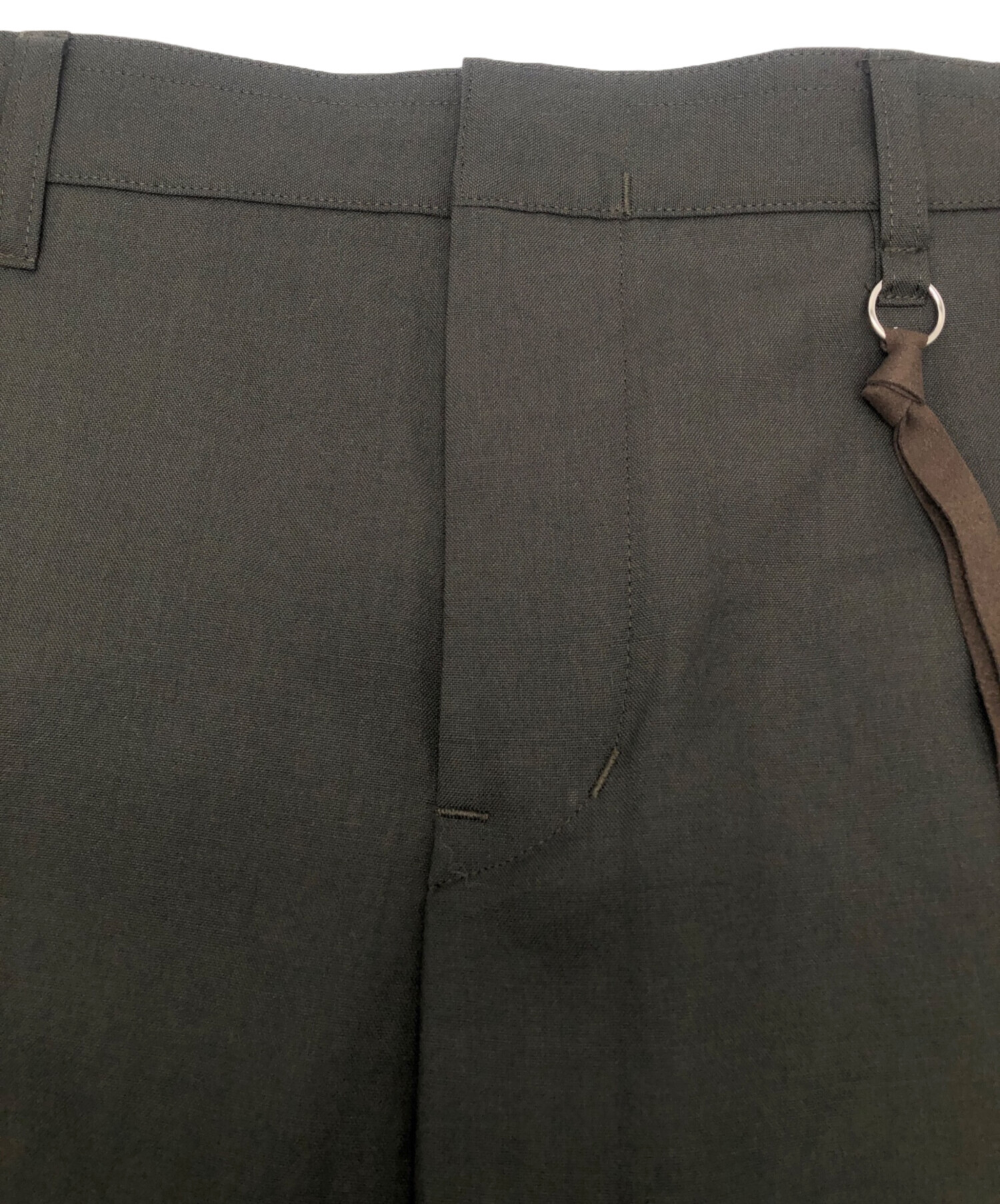 中古・古着通販】Tamme (タム) 98 SLACKS オリーブ サイズ:1｜ブランド