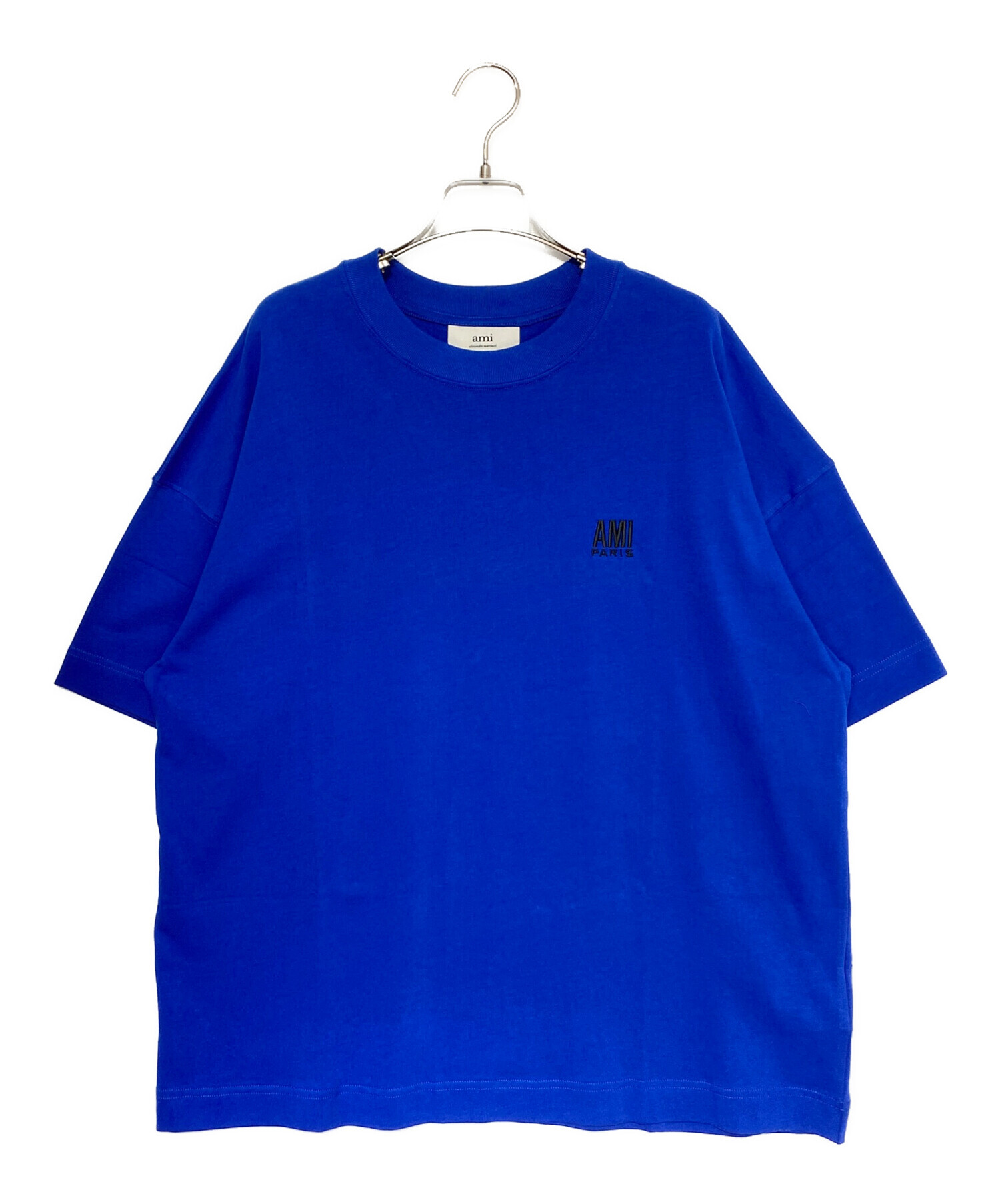 中古・古着通販】AMIPARIS (アミパリス) 半袖Tシャツ ブルー サイズ:XS 