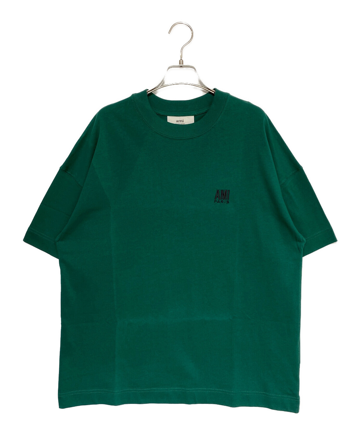 中古・古着通販】AMIPARIS (アミパリス) 半袖Tシャツ グリーン サイズ