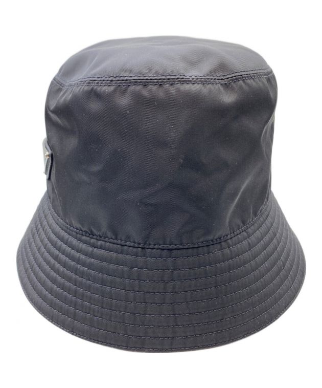 中古・古着通販】PRADA (プラダ) ReNylon 三角ロゴ バケットハット 
