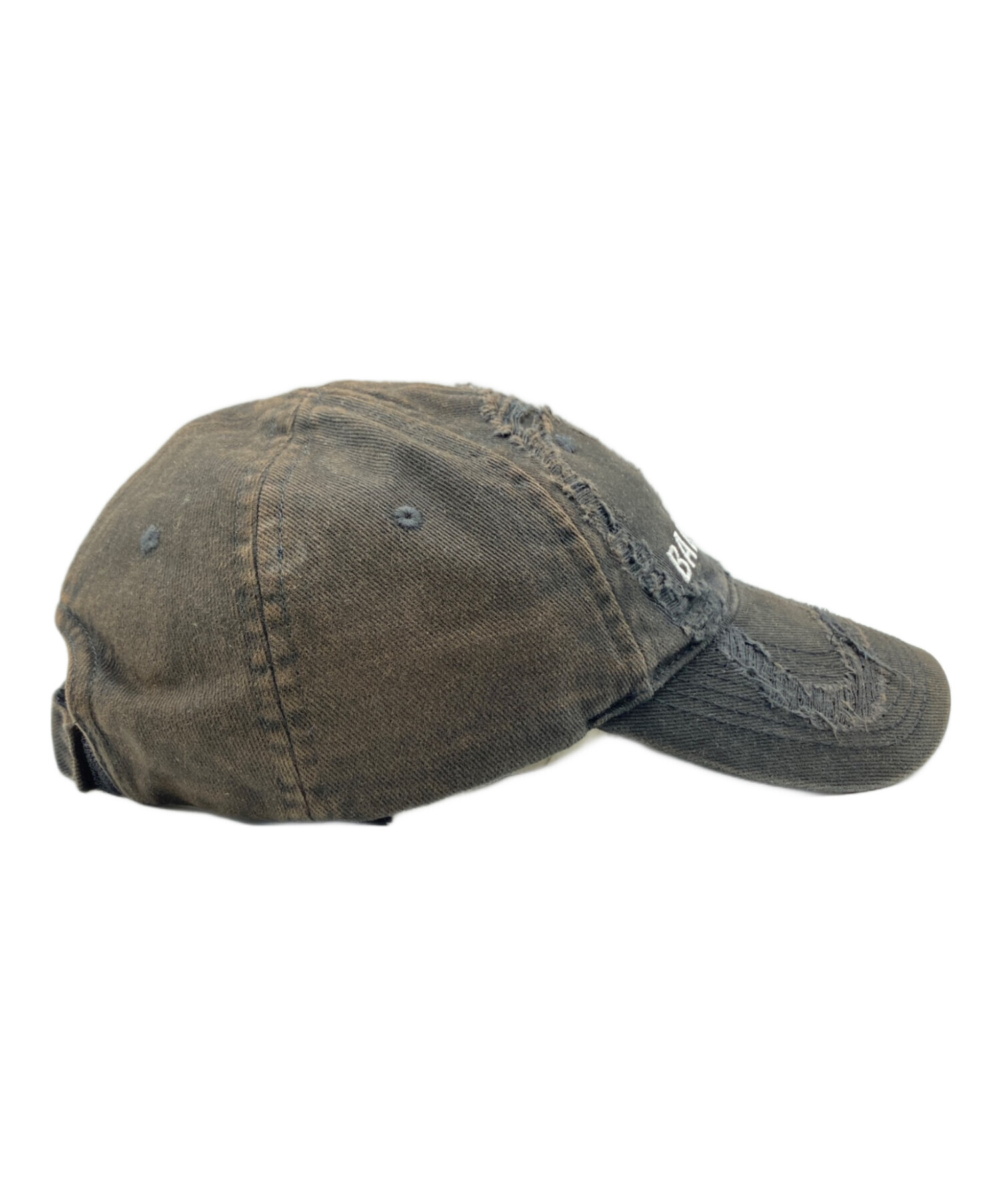 【美品】 Balenciaga Destroyed Capキャップバレンシアガ Amazon | [バレンシアガ] DESTROYED BB MOD CAP/ヴィンテージ加工