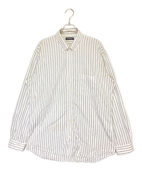 中古・古着通販】BALENCIAGA (バレンシアガ) シャツ ホワイト サイズ