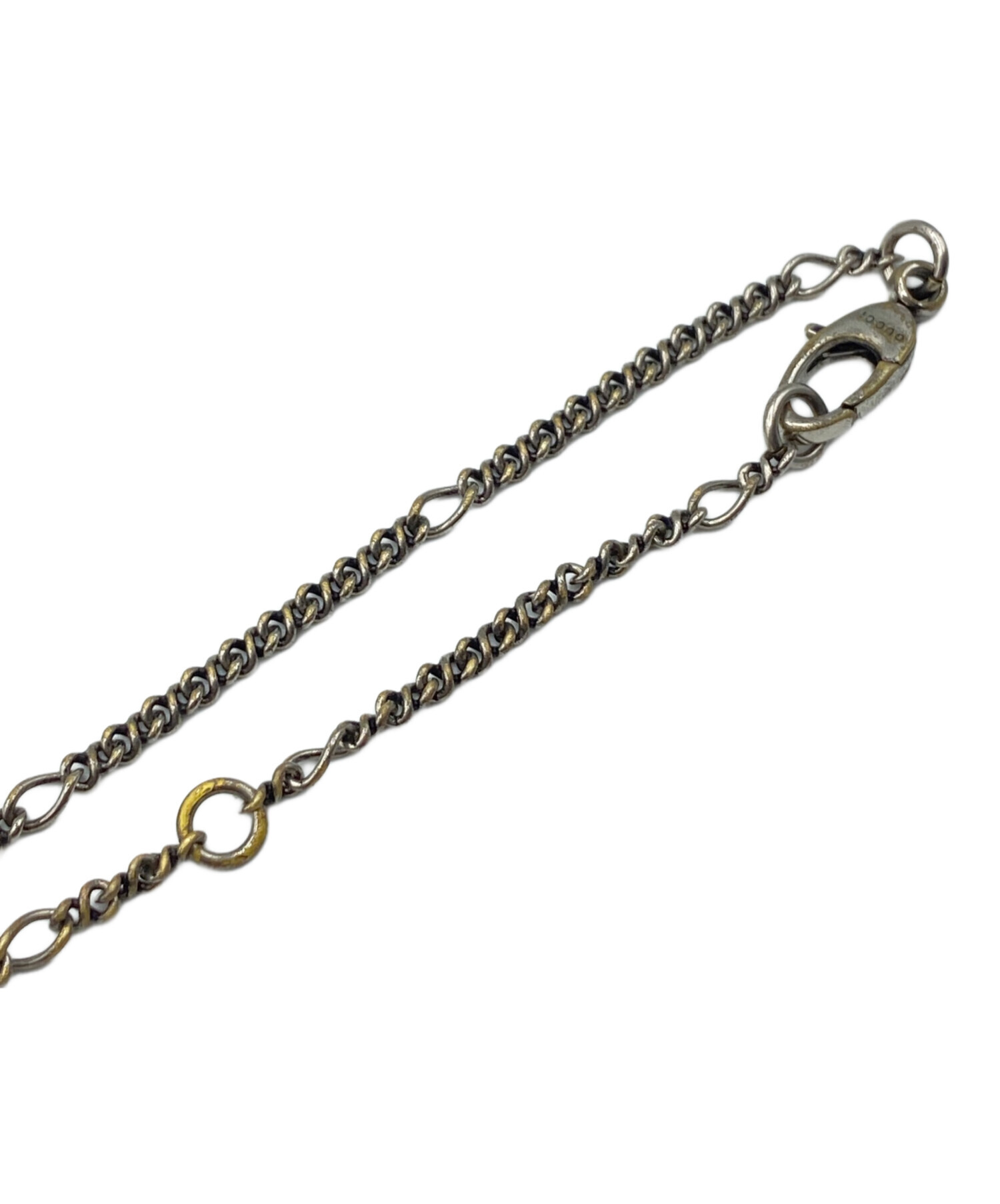中古・古着通販】GUCCI (グッチ) ライオンヘッドネックレス シルバー