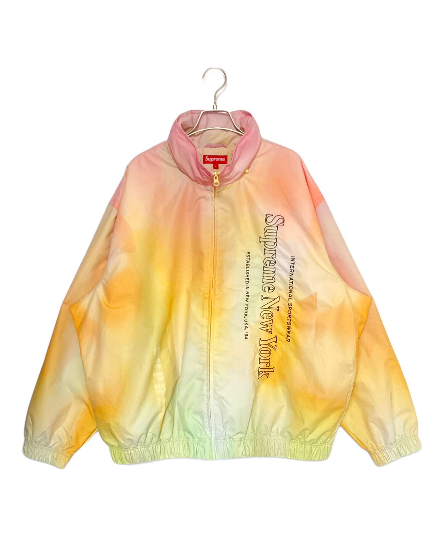 SUPREME (シュプリーム) 25SS Patchwork Velour Track Jacket パッチ 