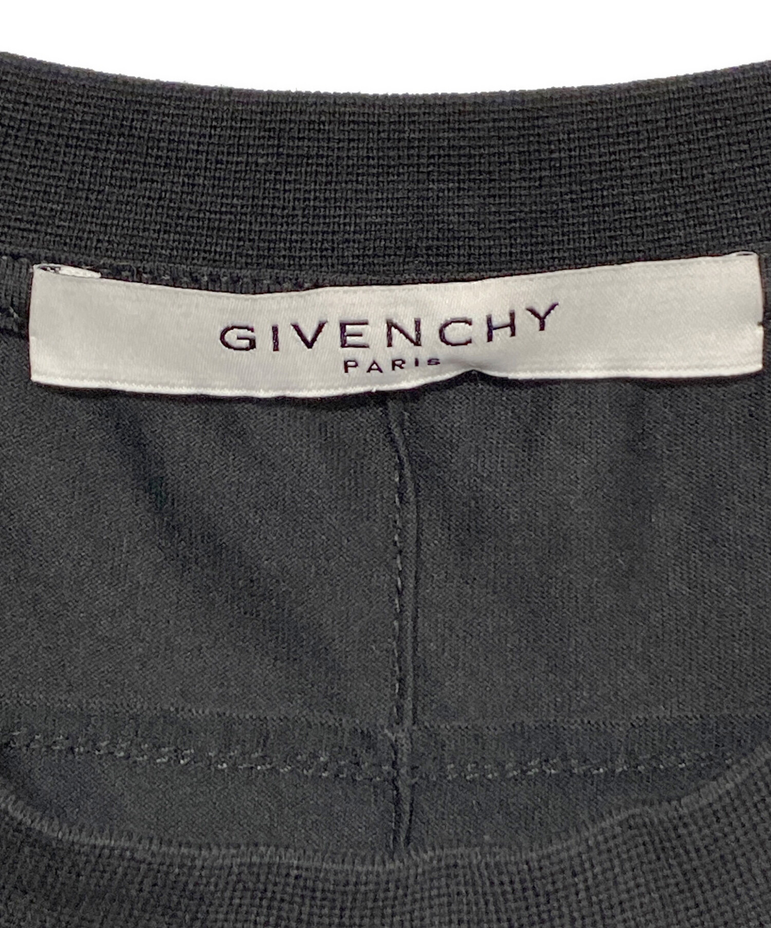中古・古着通販】GIVENCHY (ジバンシィ) AMERICAN DREAM TEE ブラック
