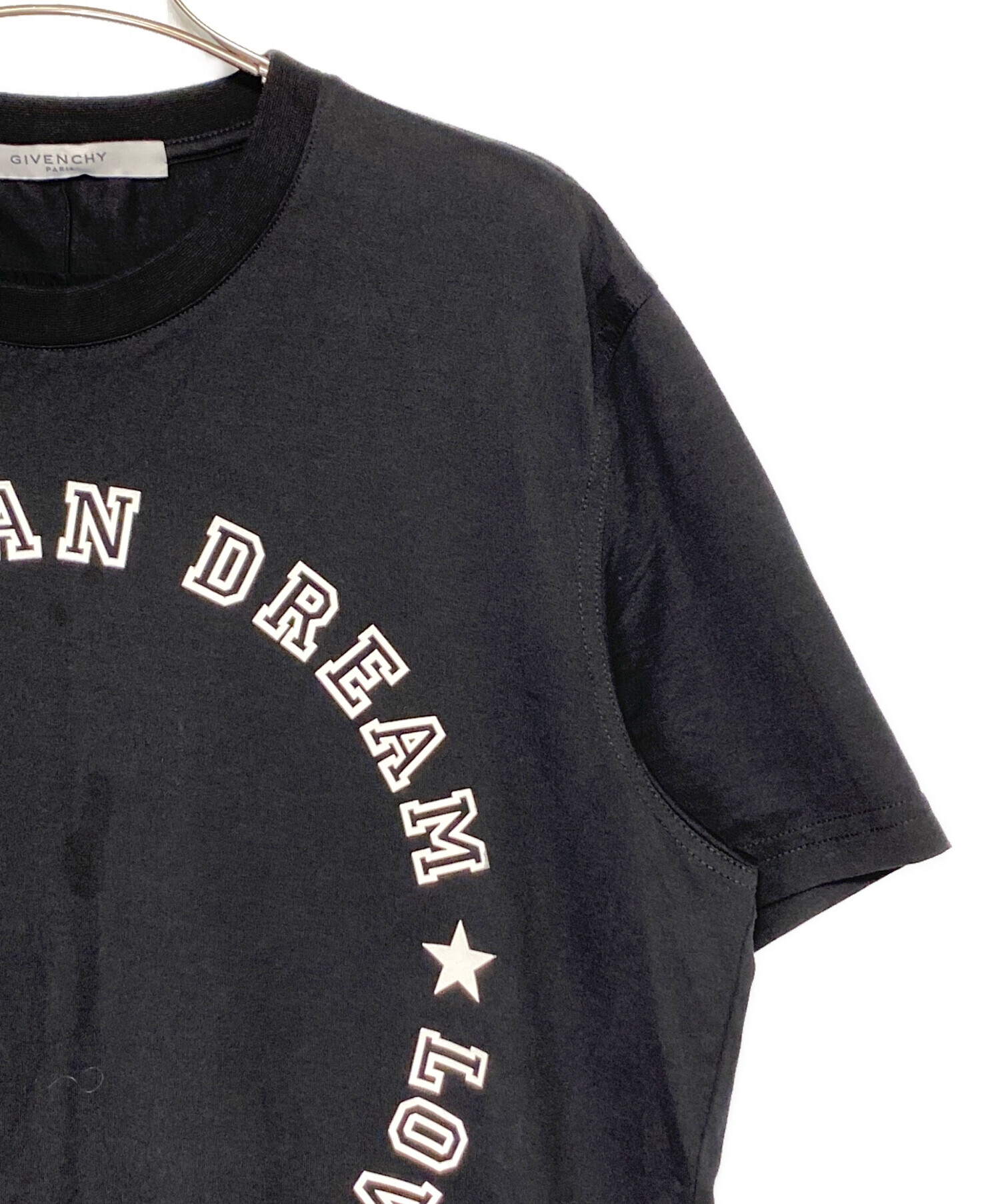 中古・古着通販】GIVENCHY (ジバンシィ) AMERICAN DREAM TEE ブラック