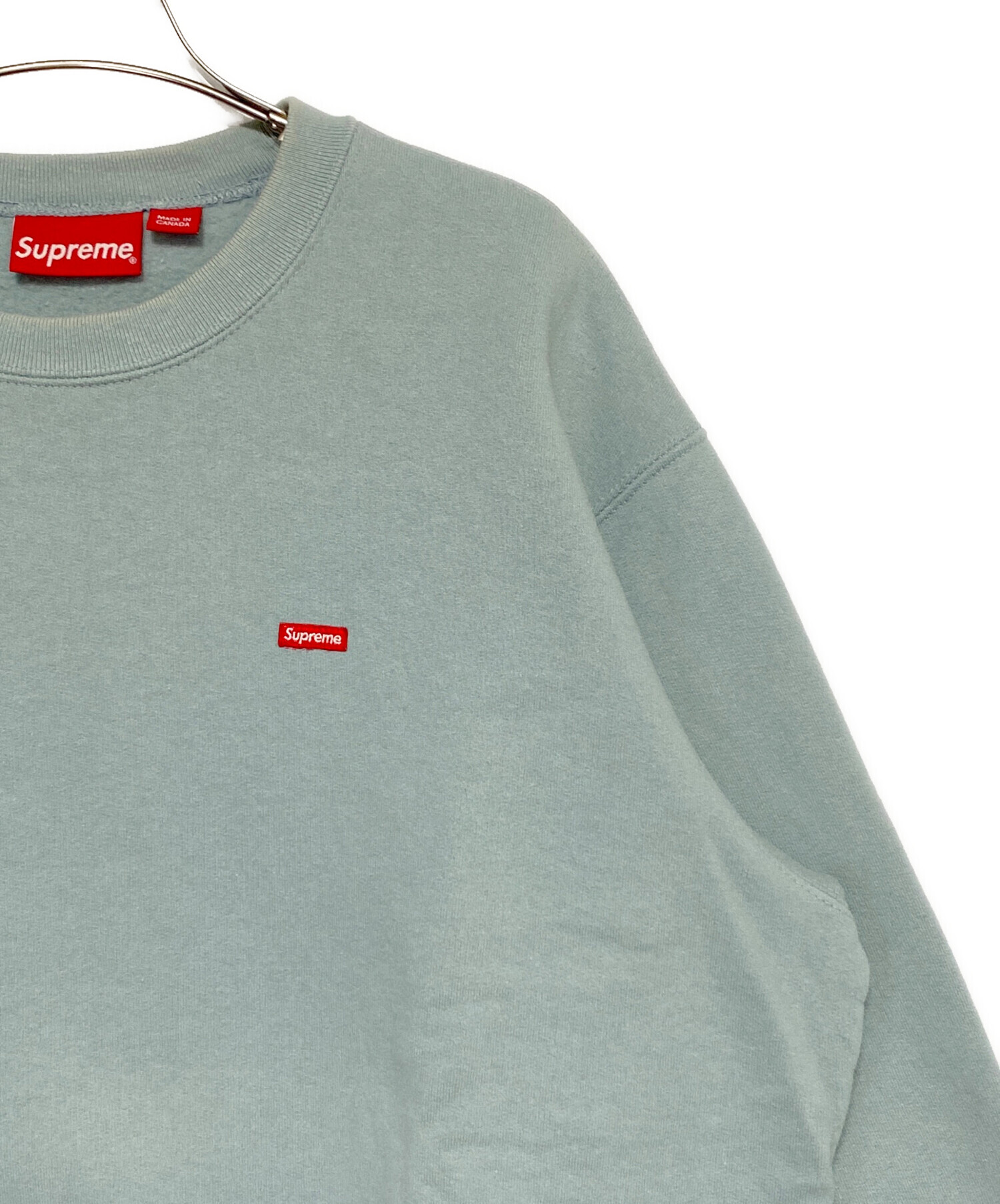 中古・古着通販】SUPREME (シュプリーム) Small Box Crewneck スカイ 