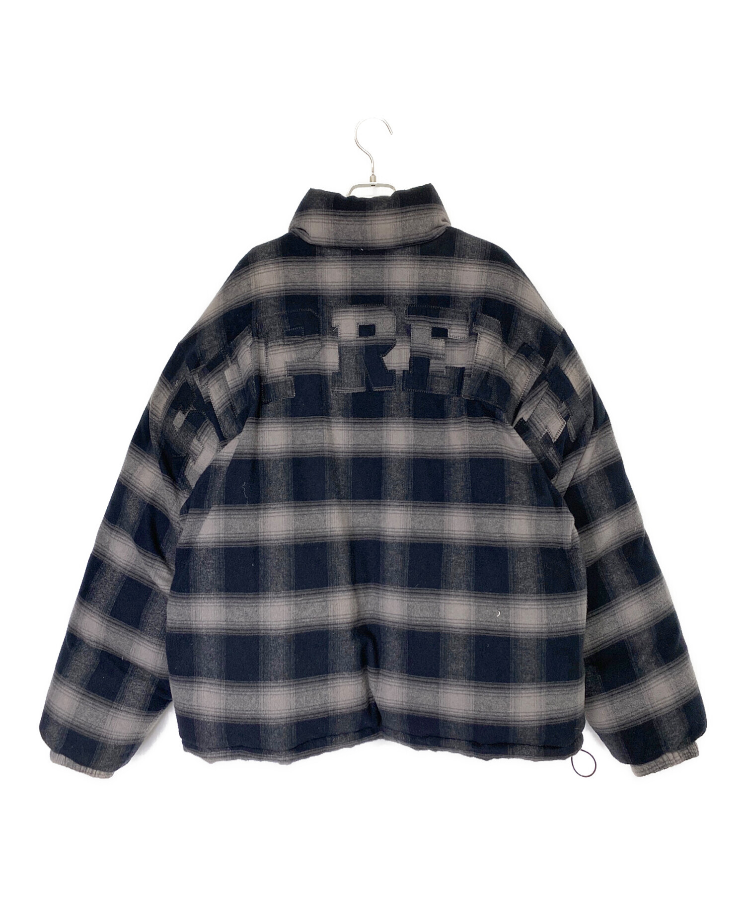 中古・古着通販】SUPREME (シュプリーム) Flannel Reversible Puffer