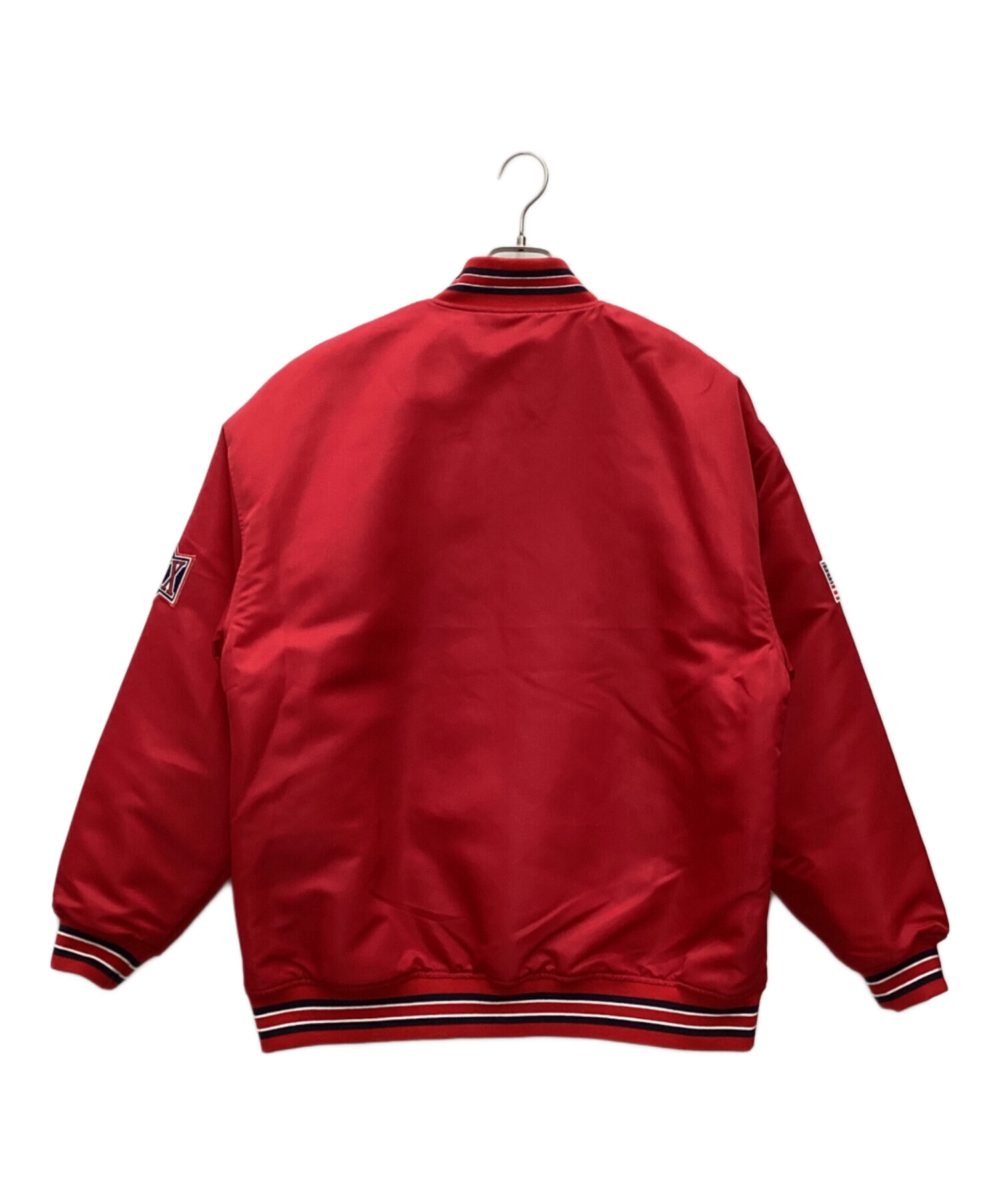 中古・古着通販】Champion (チャンピオン) スナップジャケット レッド