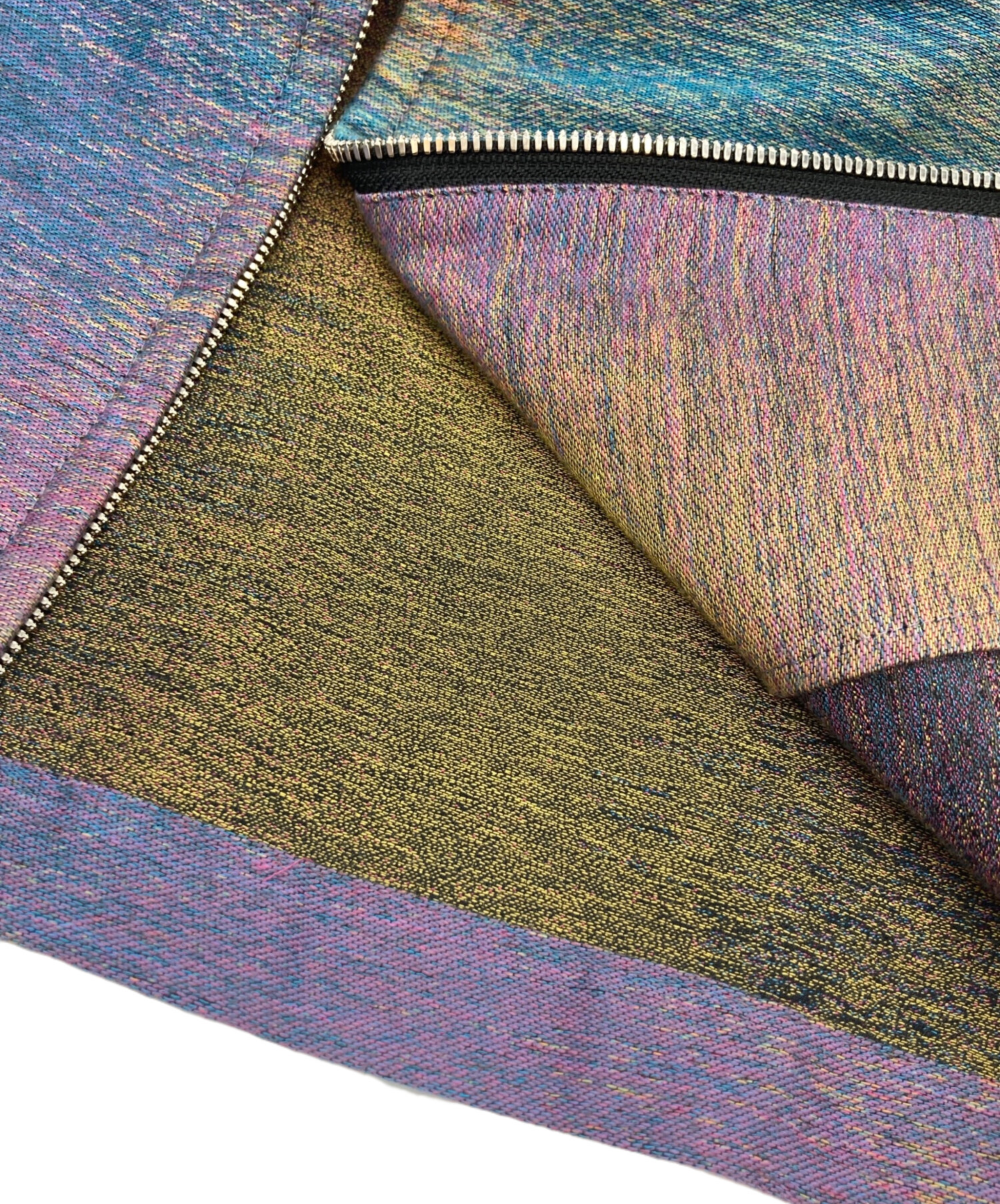 中古・古着通販】TAAKK (ターク) NOISE JACQUARD ZIP-UP BLOUSON