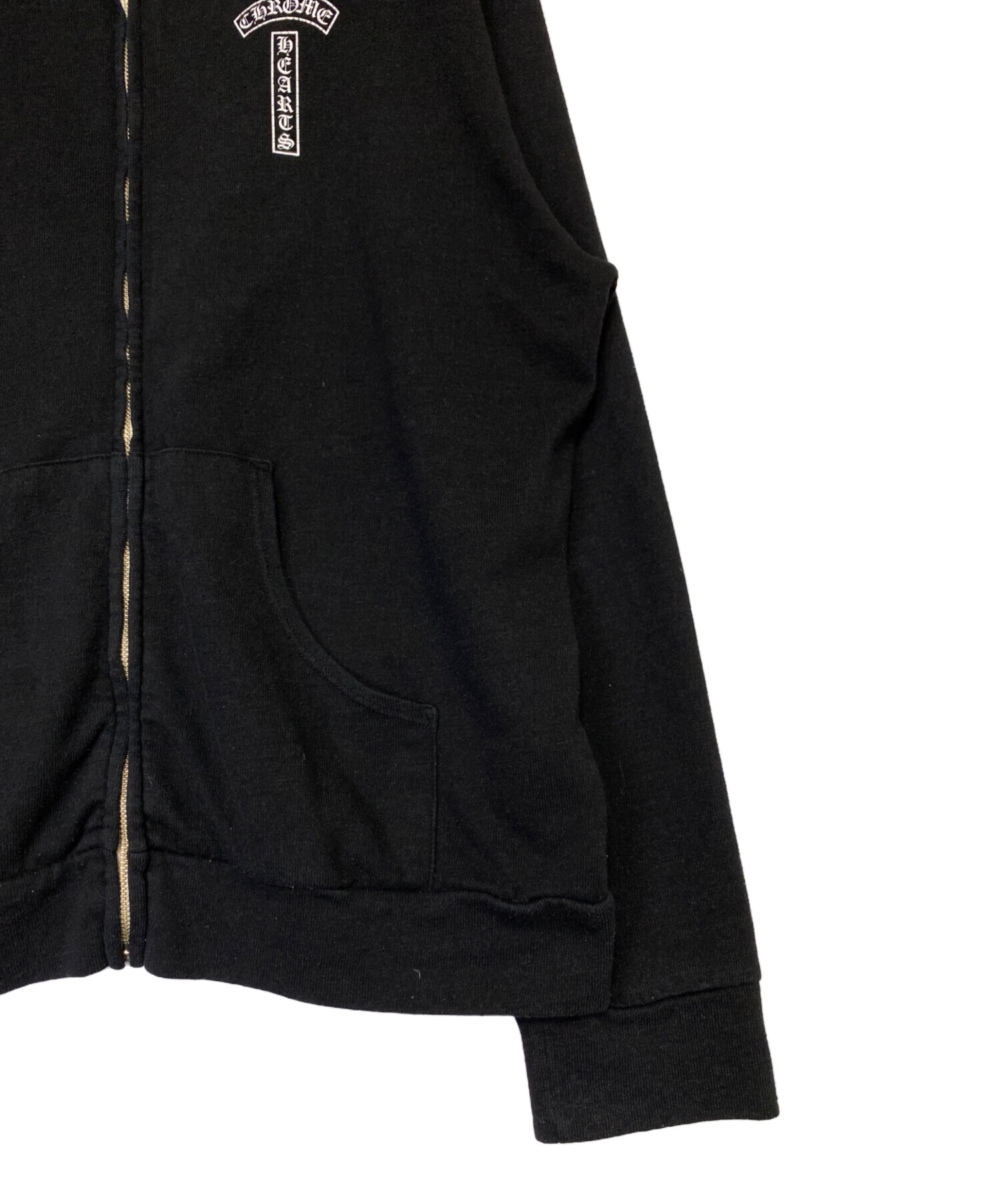 CHROME HEARTS クロムハーツ　ブラック 総柄フルジップパーカー 楽天市場】CHROME HEARTS(クロムハーツ) サイズ:S CH PLUS ZIP Hoodie
