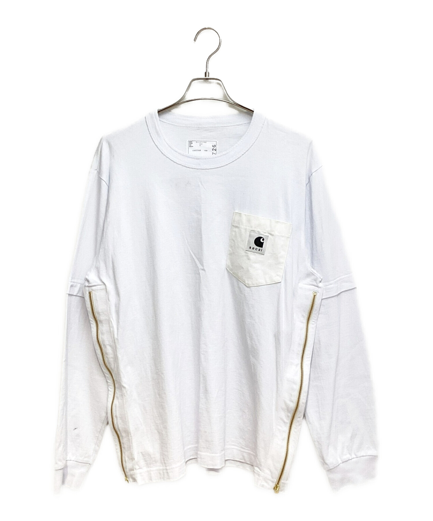 中古・古着通販】sacai (サカイ) CarHartt (カーハート) WIP L/S T 