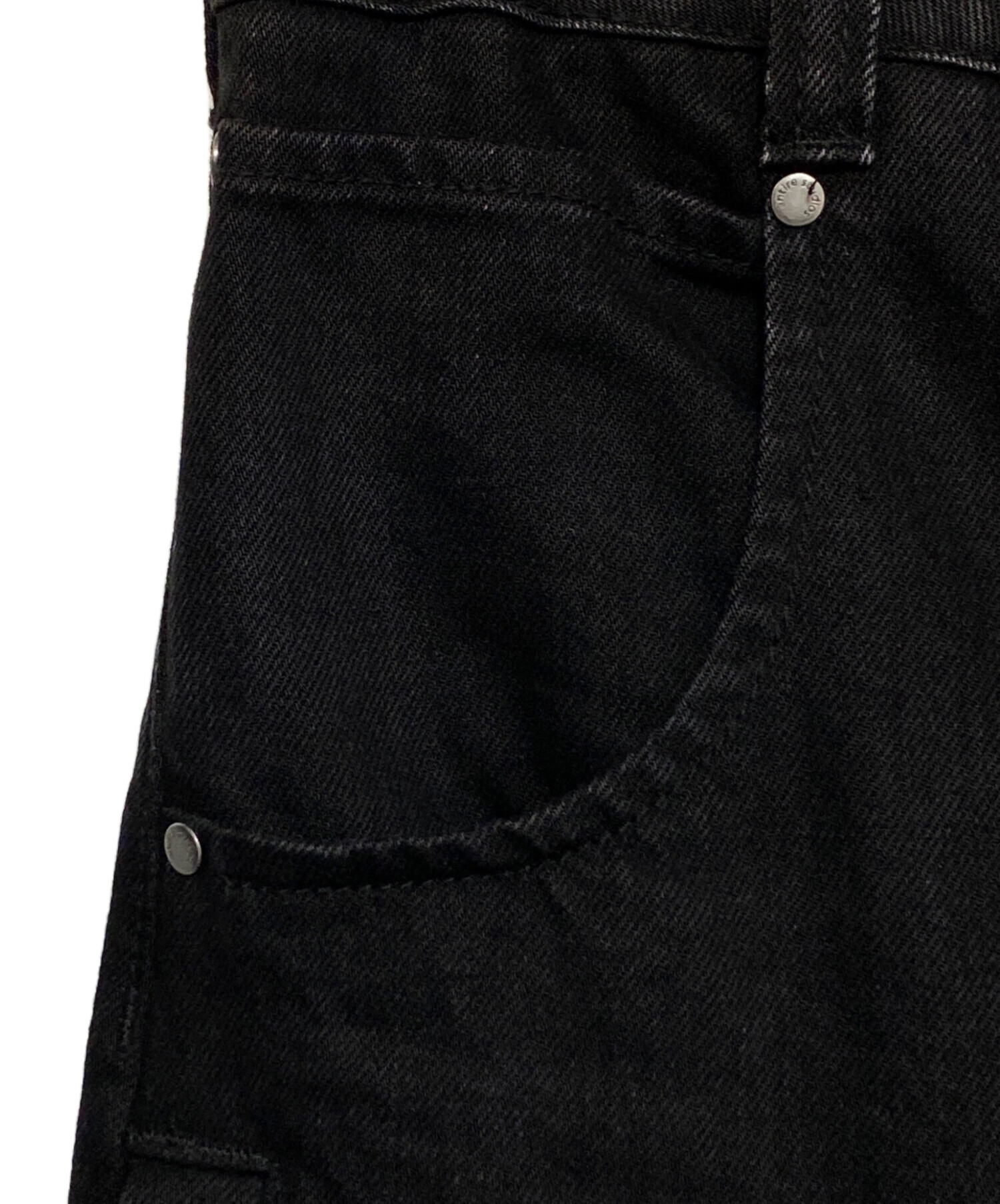 entire studios ブラックgem デニムパンツ ENTIRE STUDIOS Gem Magnetite ジーンズ | ブラック | FARFETCH JP