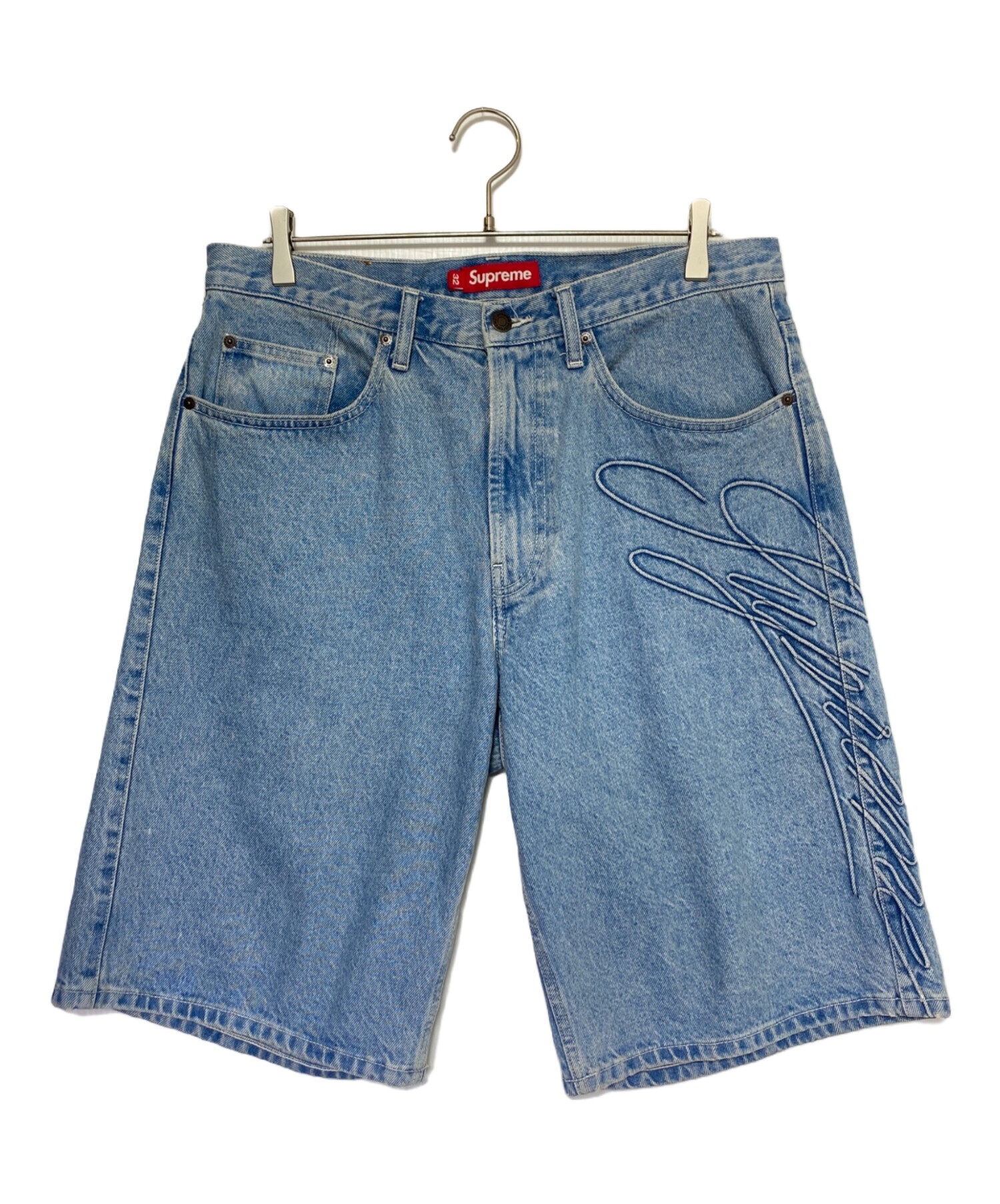 中古・古着通販】SUPREME (シュプリーム) Script Baggy Denim Short 