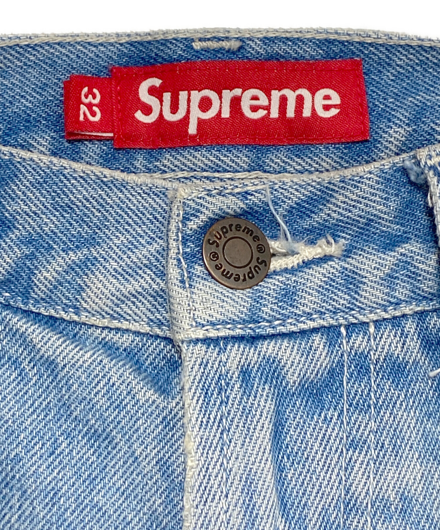 中古・古着通販】SUPREME (シュプリーム) Script Baggy Denim Short 