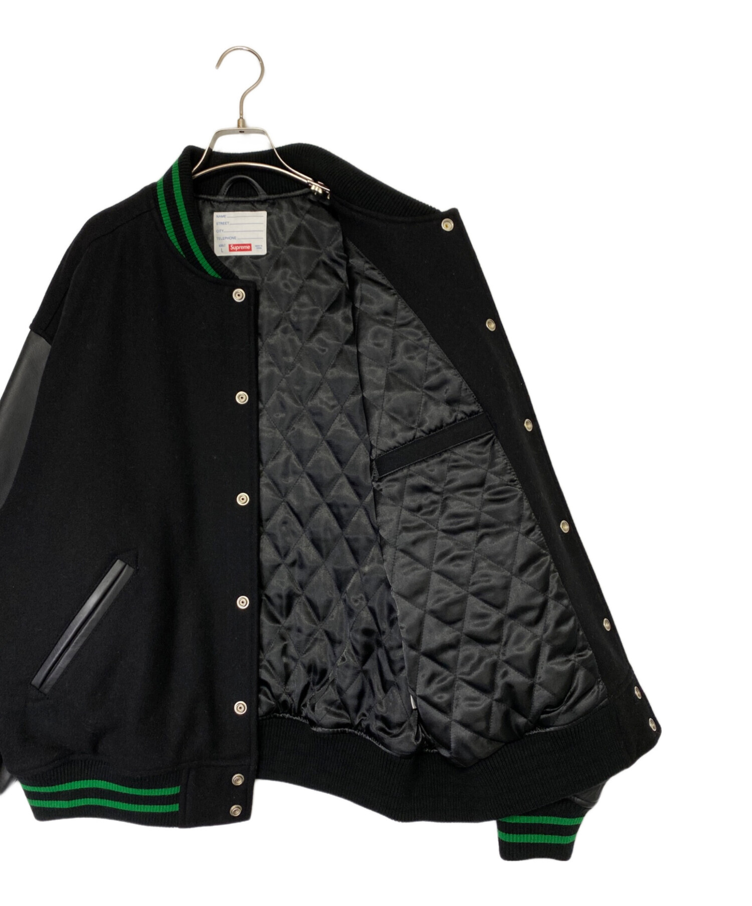 中古・古着通販】SUPREME (シュプリーム) Wave Varsity Jacket
