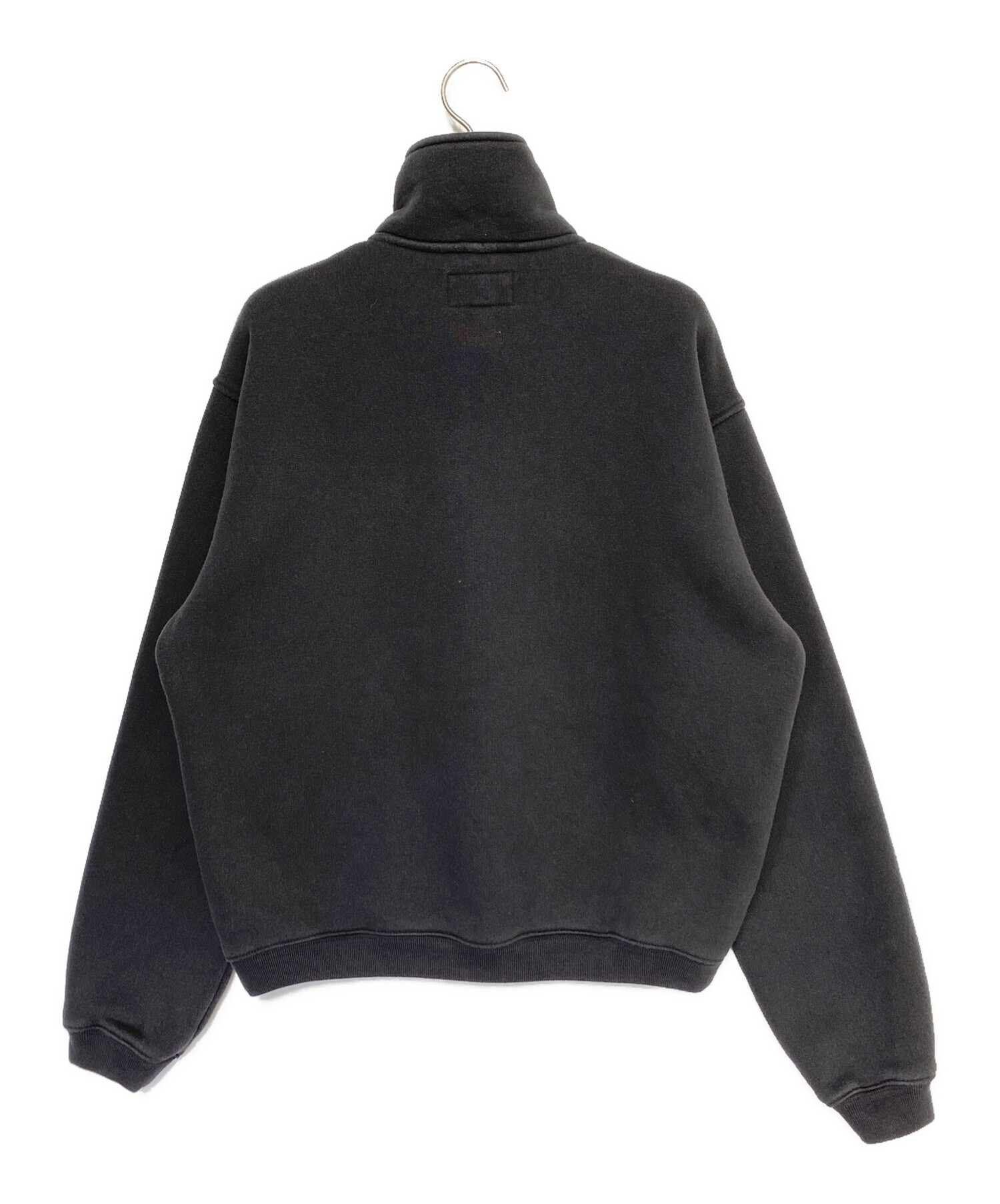 Stussy ジャケット ブラック M 古着 ハーフジップ ヴィンテージ Stussy