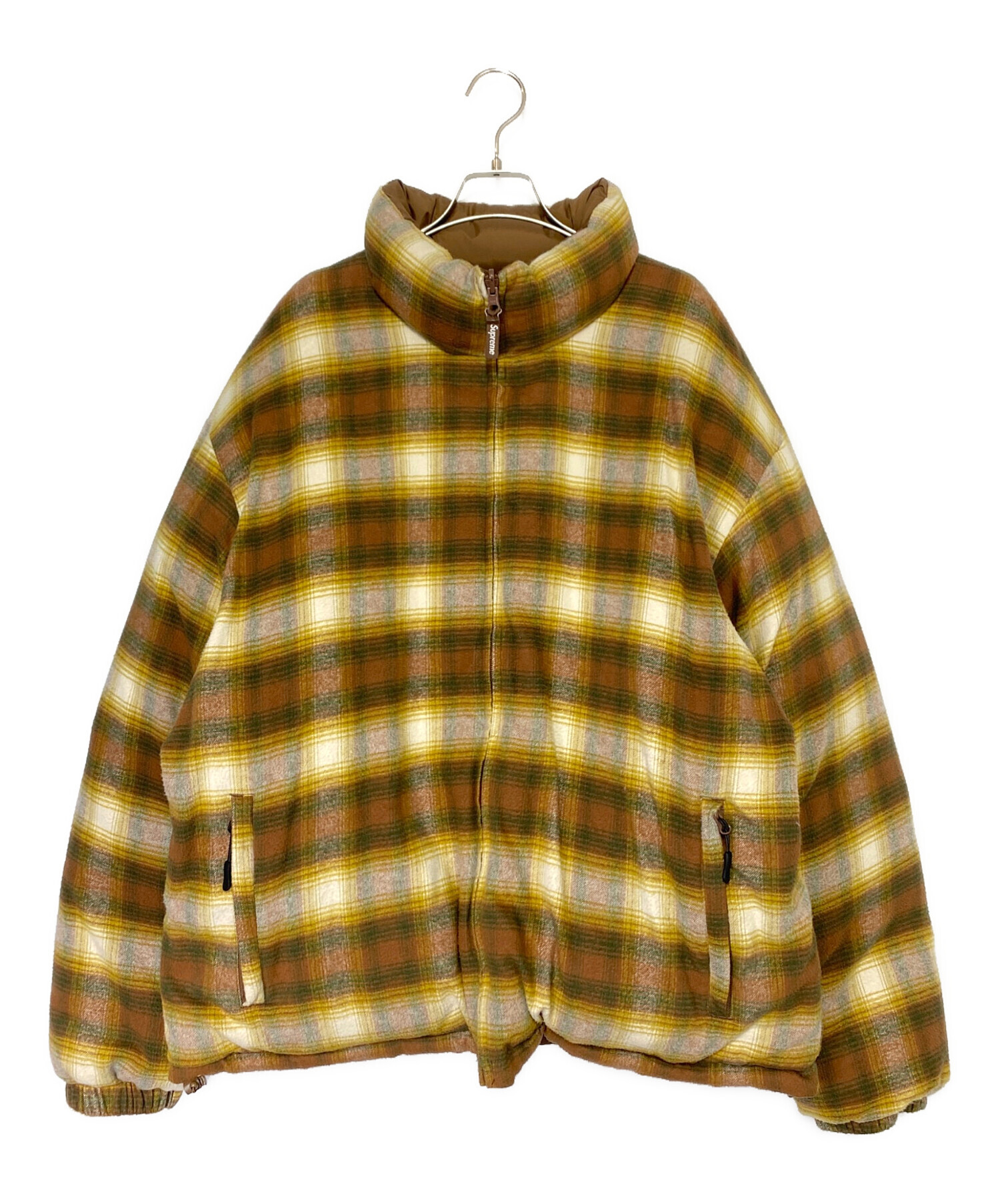 中古・古着通販】SUPREME (シュプリーム) Flannel Reversible Puffer 