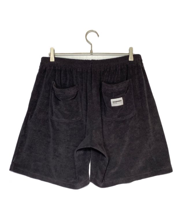 NEIGHBORHOOD PILEショートパンツ ブラック 中古・古着通販】NEIGHBORHOOD (ネイバーフッド) PILE SHORT PANTS