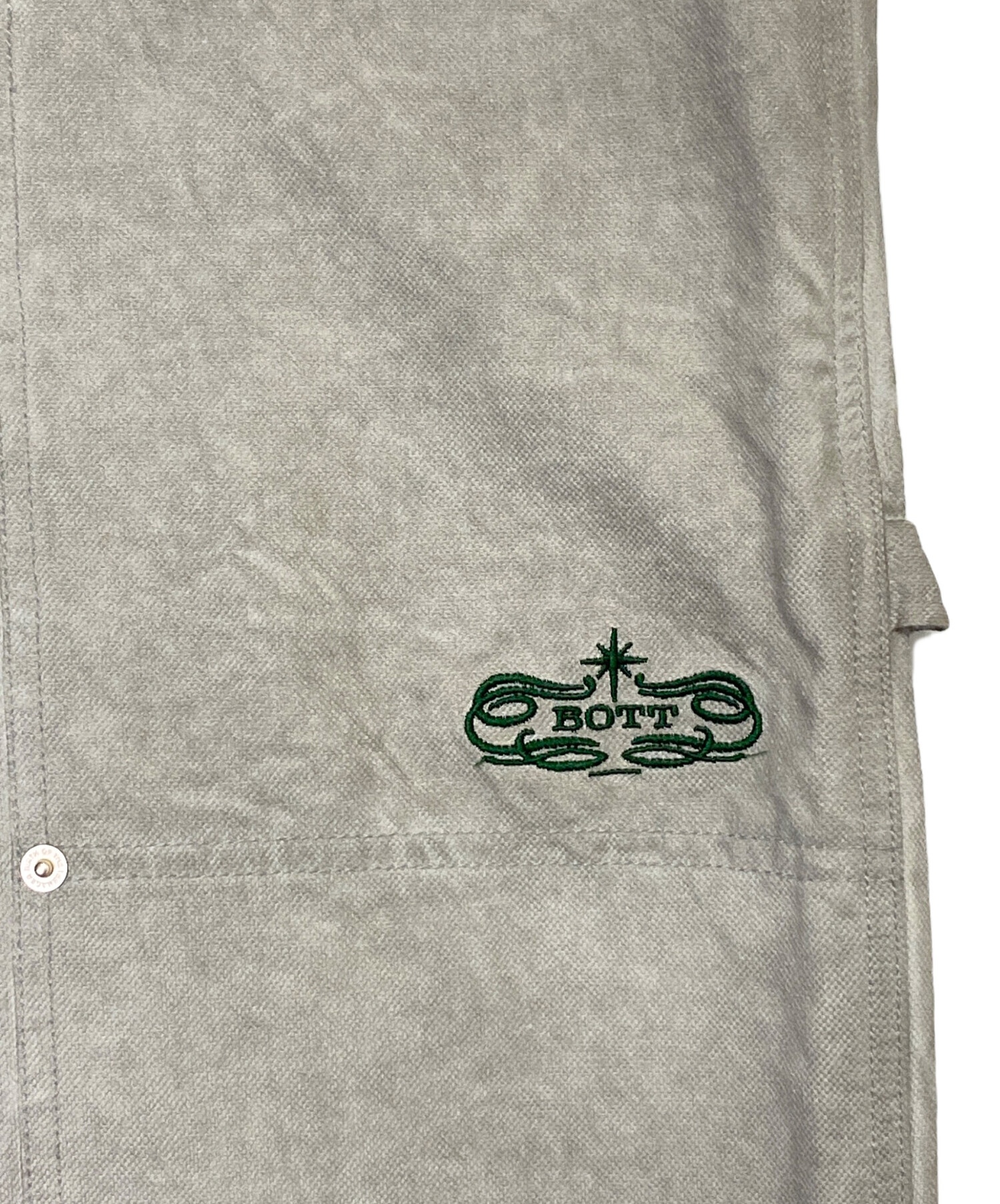 中古・古着通販】BoTT (ボット) Pigment Dyed Work Pant ライトグレー 