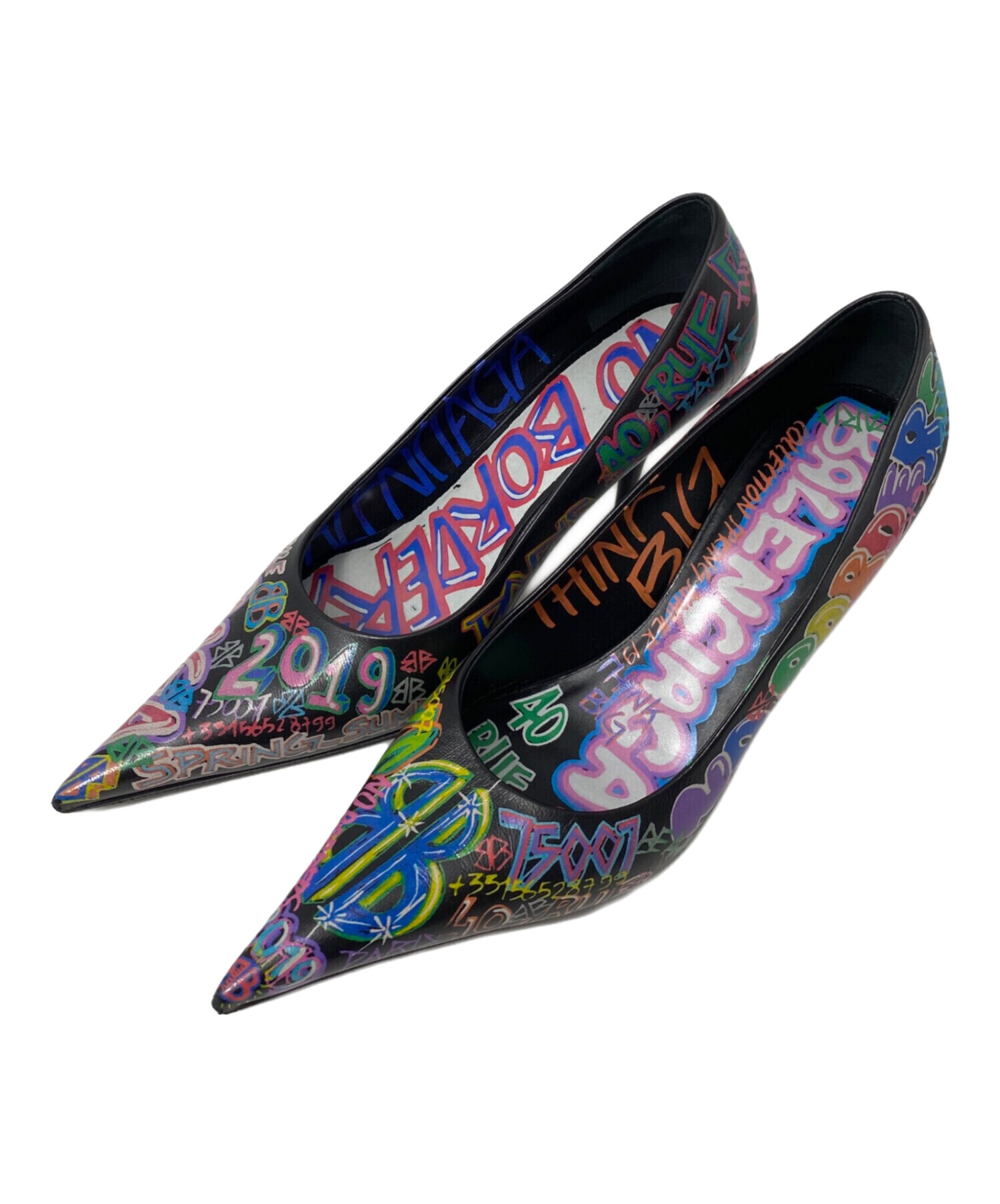 バレンシアガ ヒール パンプス