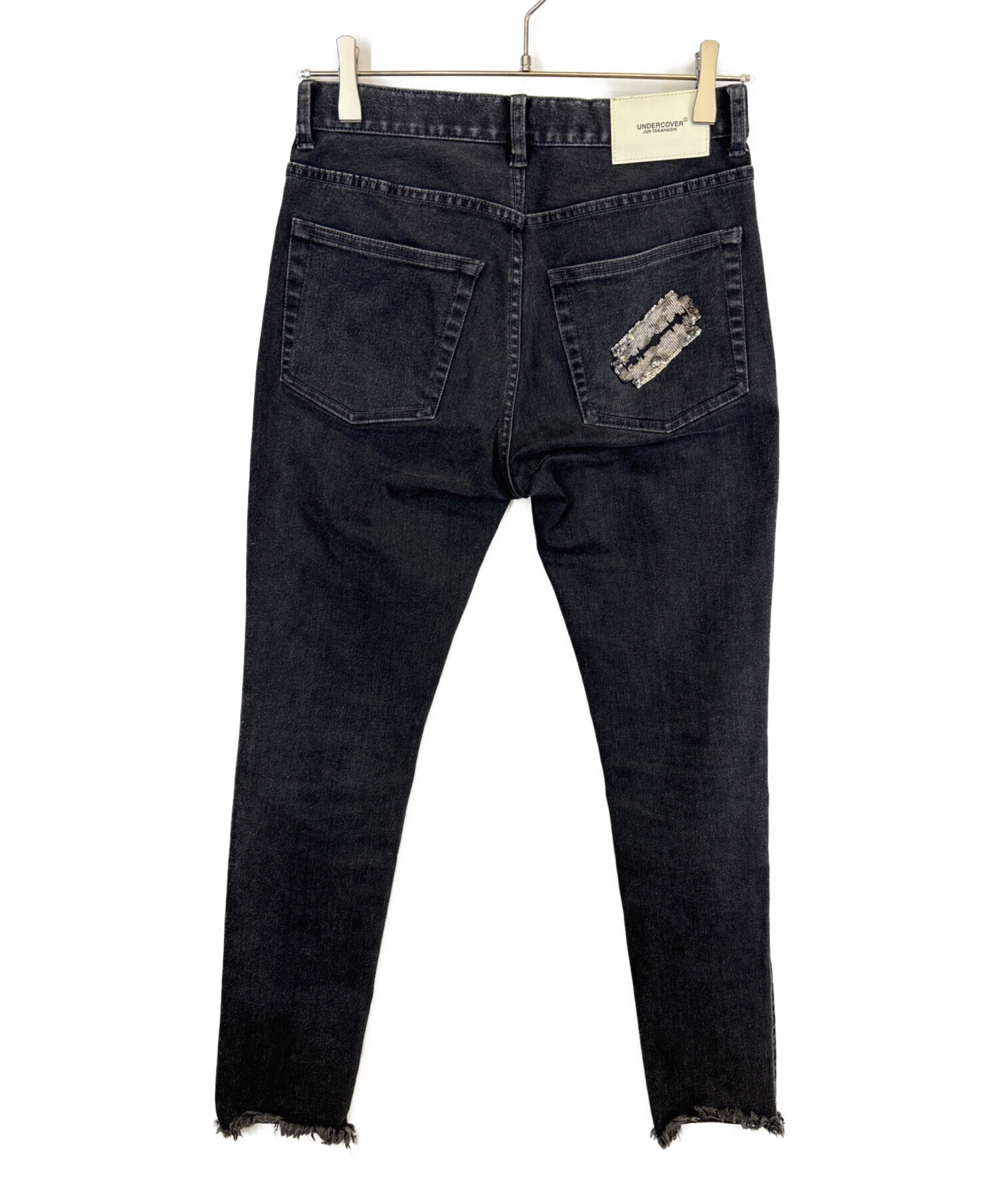 中古・古着通販】UNDERCOVER (アンダーカバー) デニムパンツ ブラック