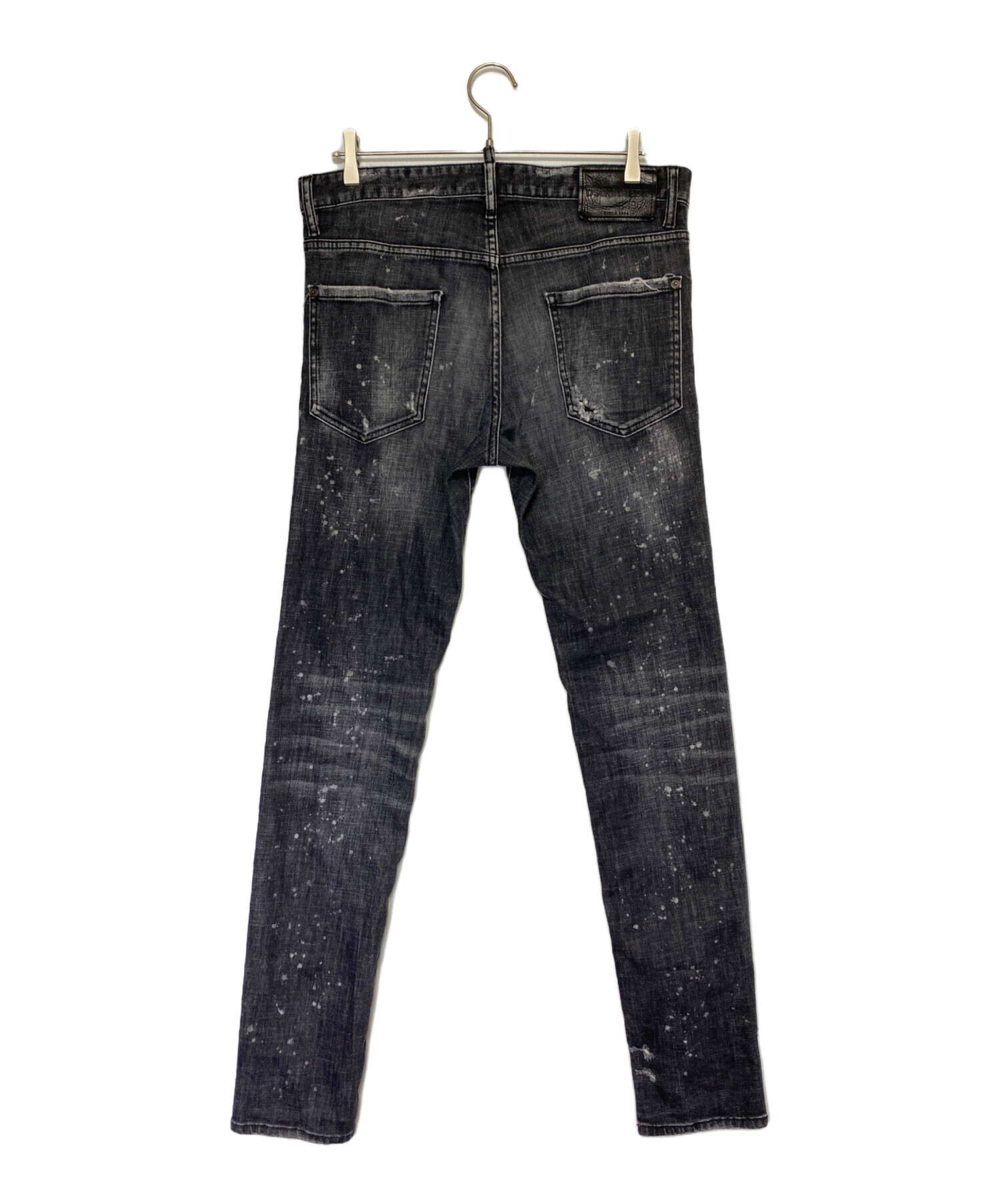 中古・古着通販】DSQUARED2 (ディースクエアード) ペイント加工デニム 