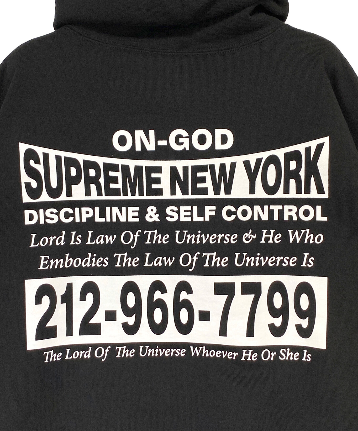 中古・古着通販】SUPREME (シュプリーム) ON GOD HOODED SWEATSHIRTS 