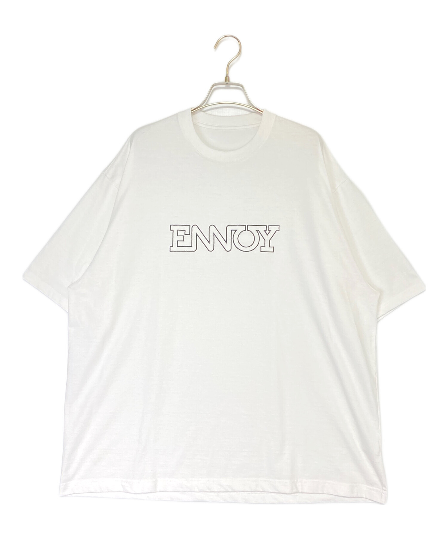 中古・古着通販】ENNOY (エンノイ) Electric Logo EMB T-Shirt