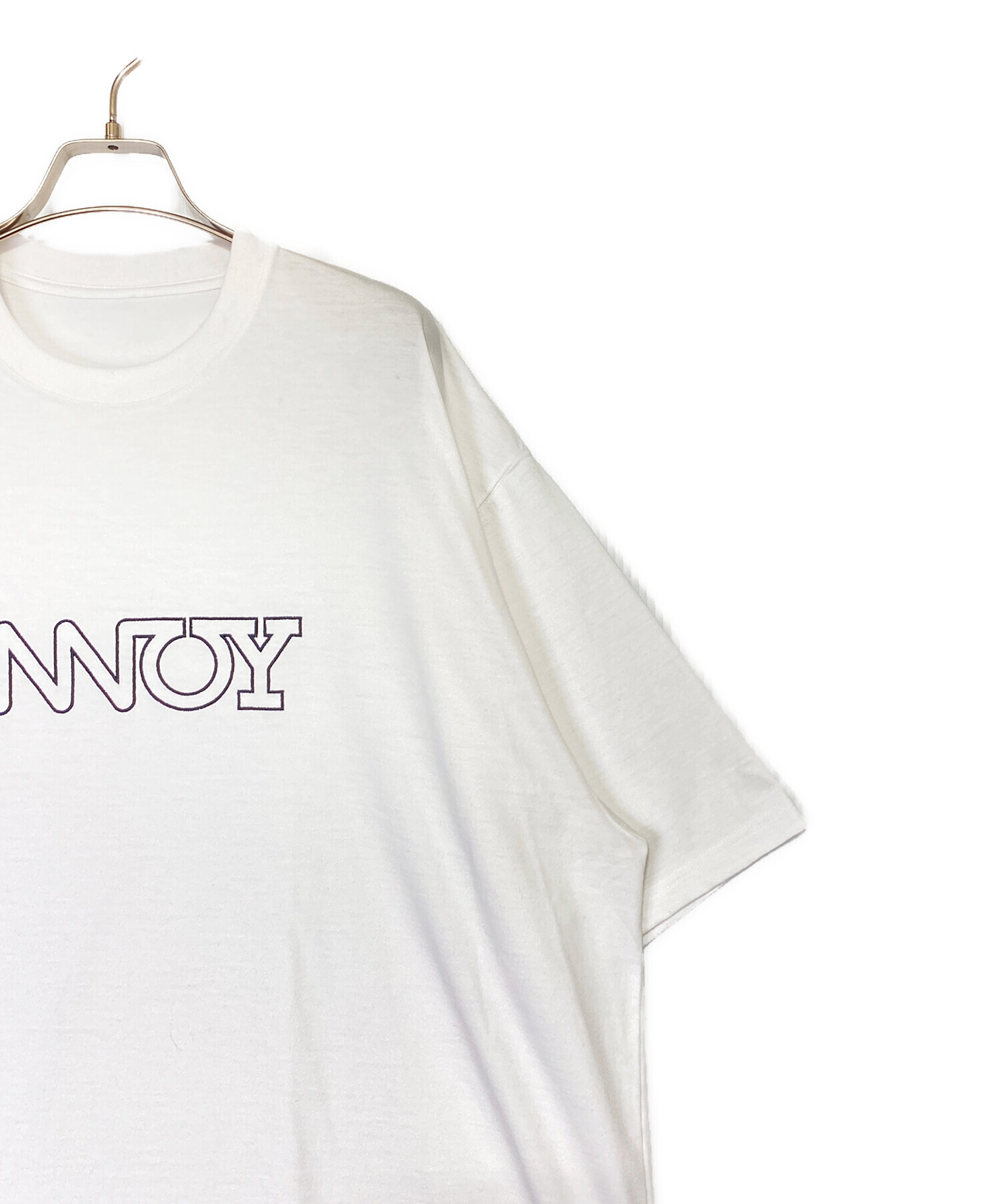 中古・古着通販】ENNOY (エンノイ) Electric Logo EMB T-Shirt