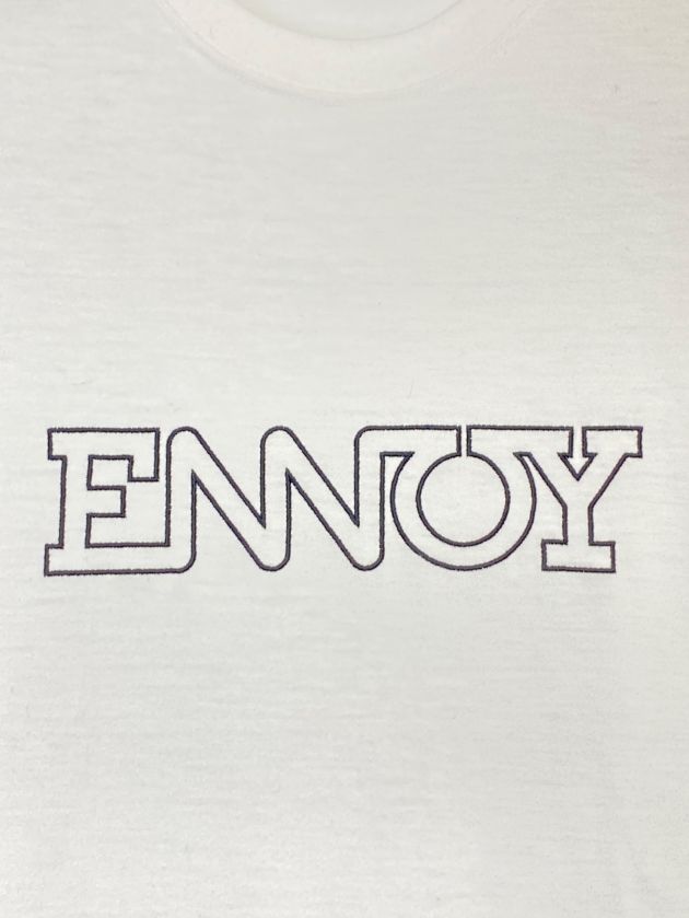 中古・古着通販】ENNOY (エンノイ) Electric Logo EMB T-Shirt