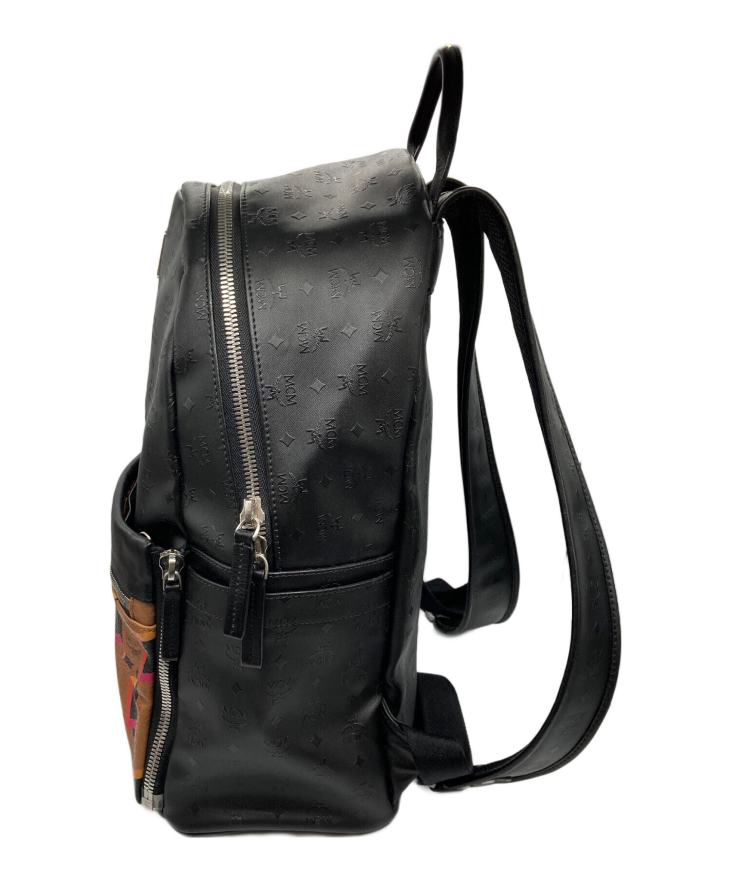 中古・古着通販】MCM (エムシーエム) バックパック ブラック｜ブランド