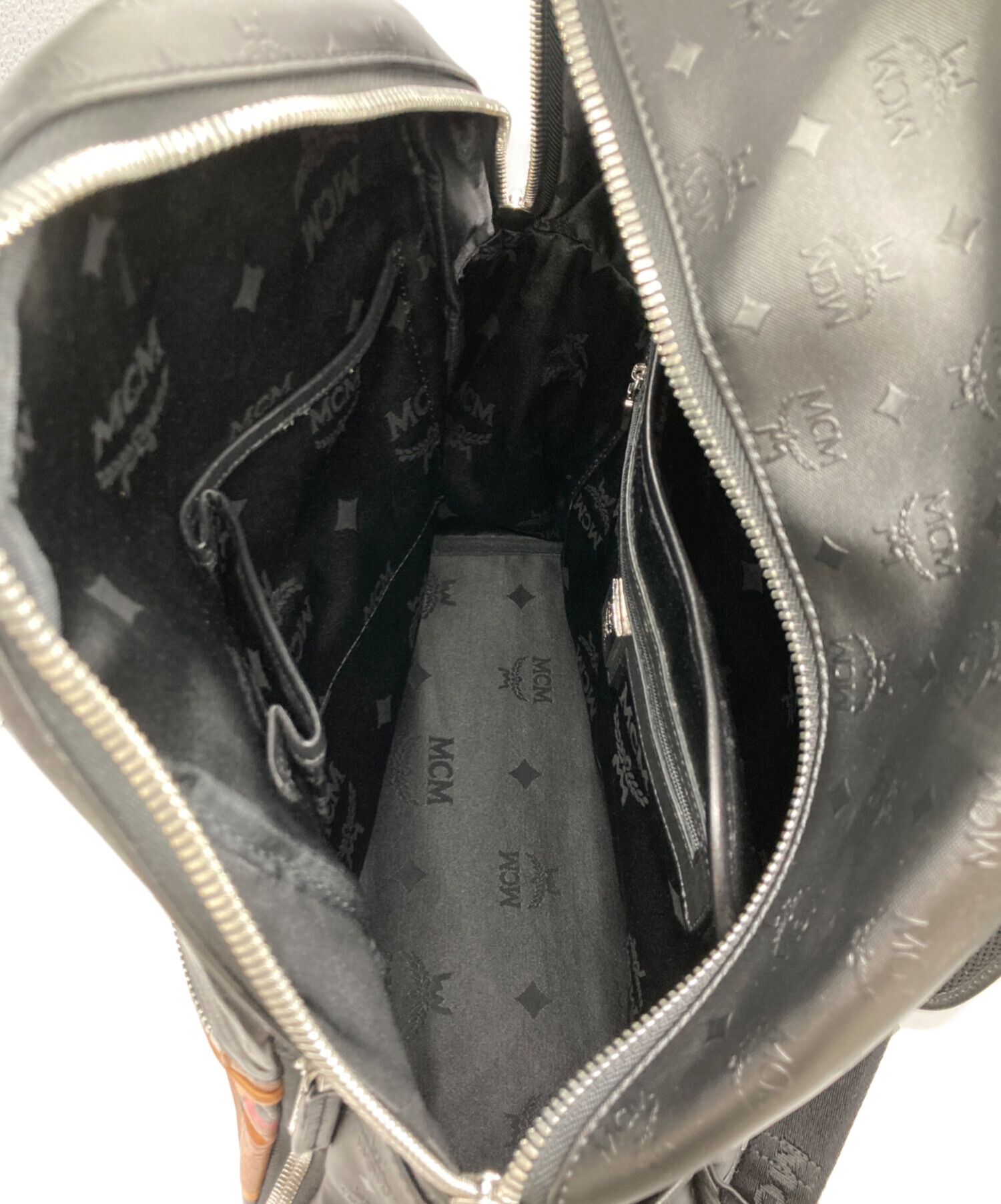 中古・古着通販】MCM (エムシーエム) バックパック ブラック｜ブランド