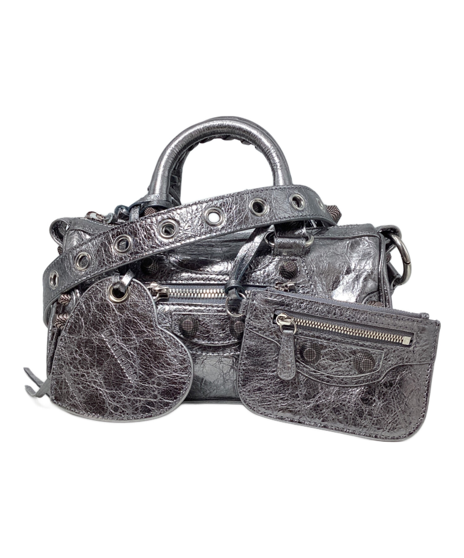 中古・古着通販】BALENCIAGA (バレンシアガ) LE CAGOLE 2WAY handbag 