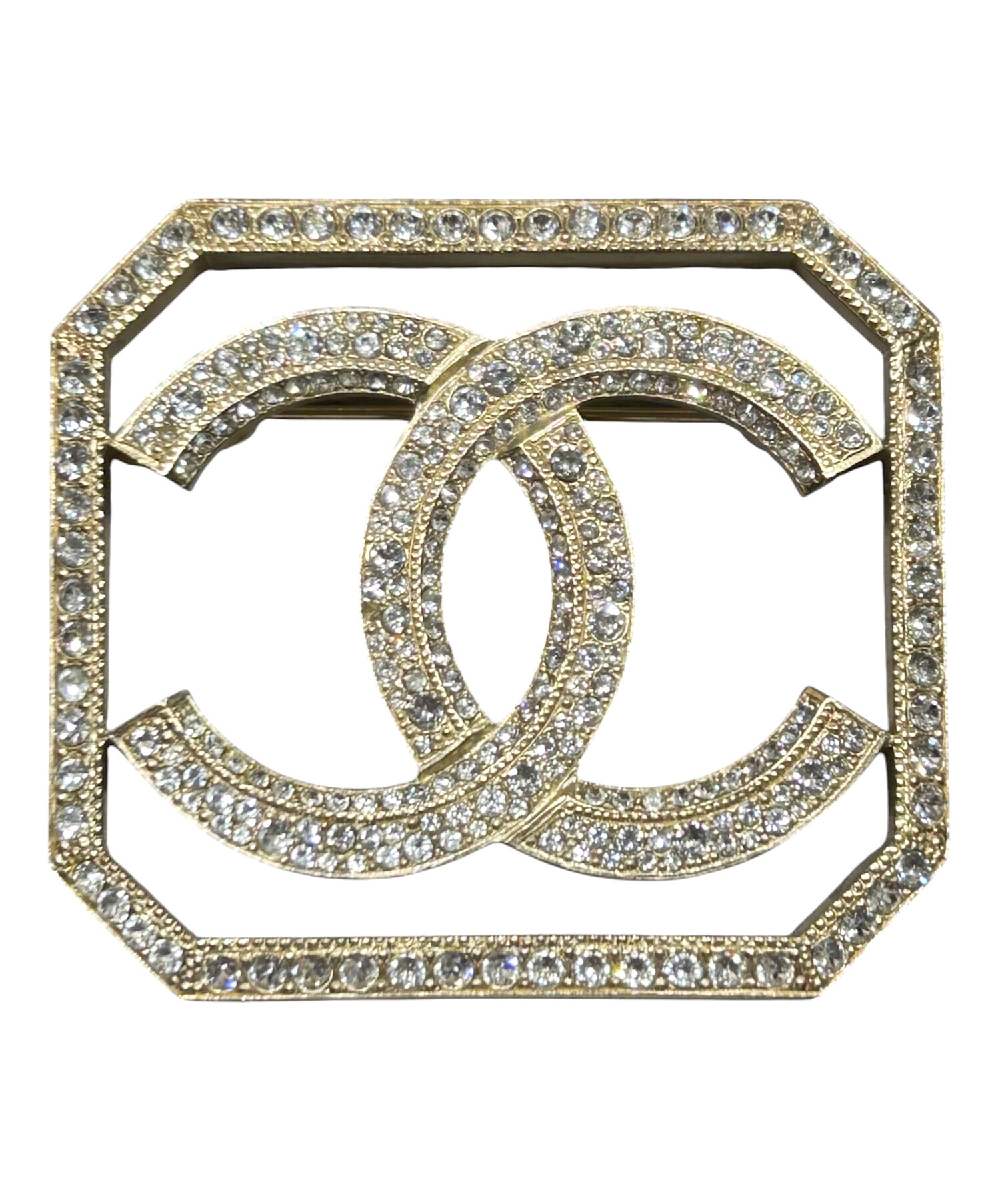 中古・古着通販】CHANEL (シャネル) ココマーク ラインストーン