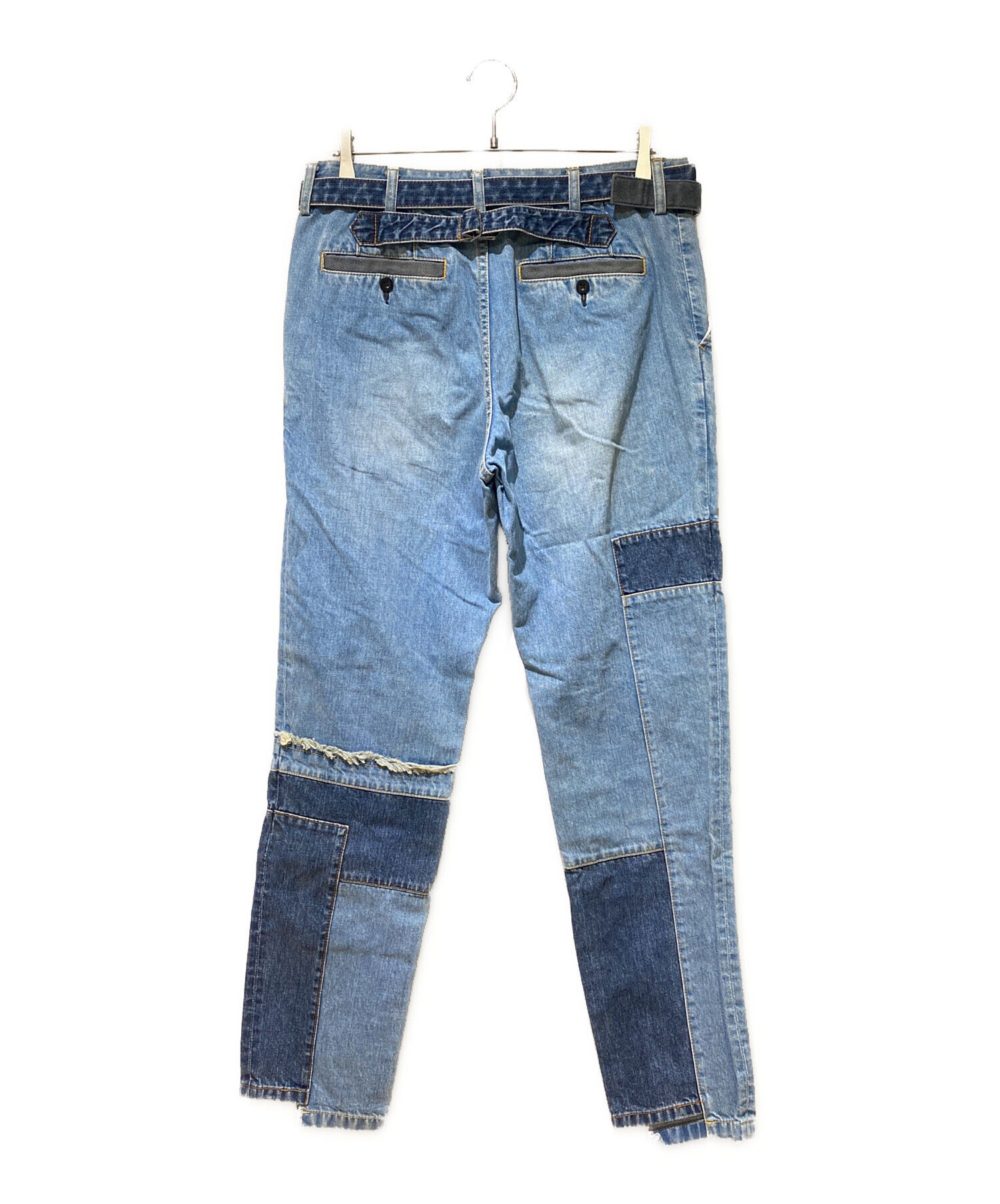 中古・古着通販】sacai (サカイ) Patch Work Denim Pants（パッチ