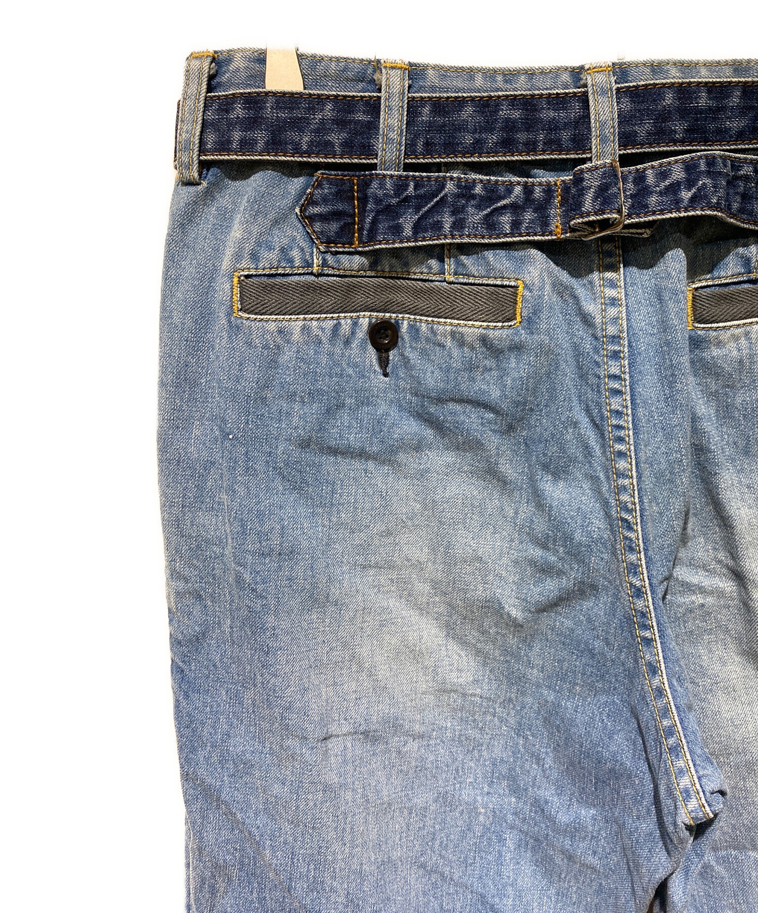 中古・古着通販】sacai (サカイ) Patch Work Denim Pants（パッチ