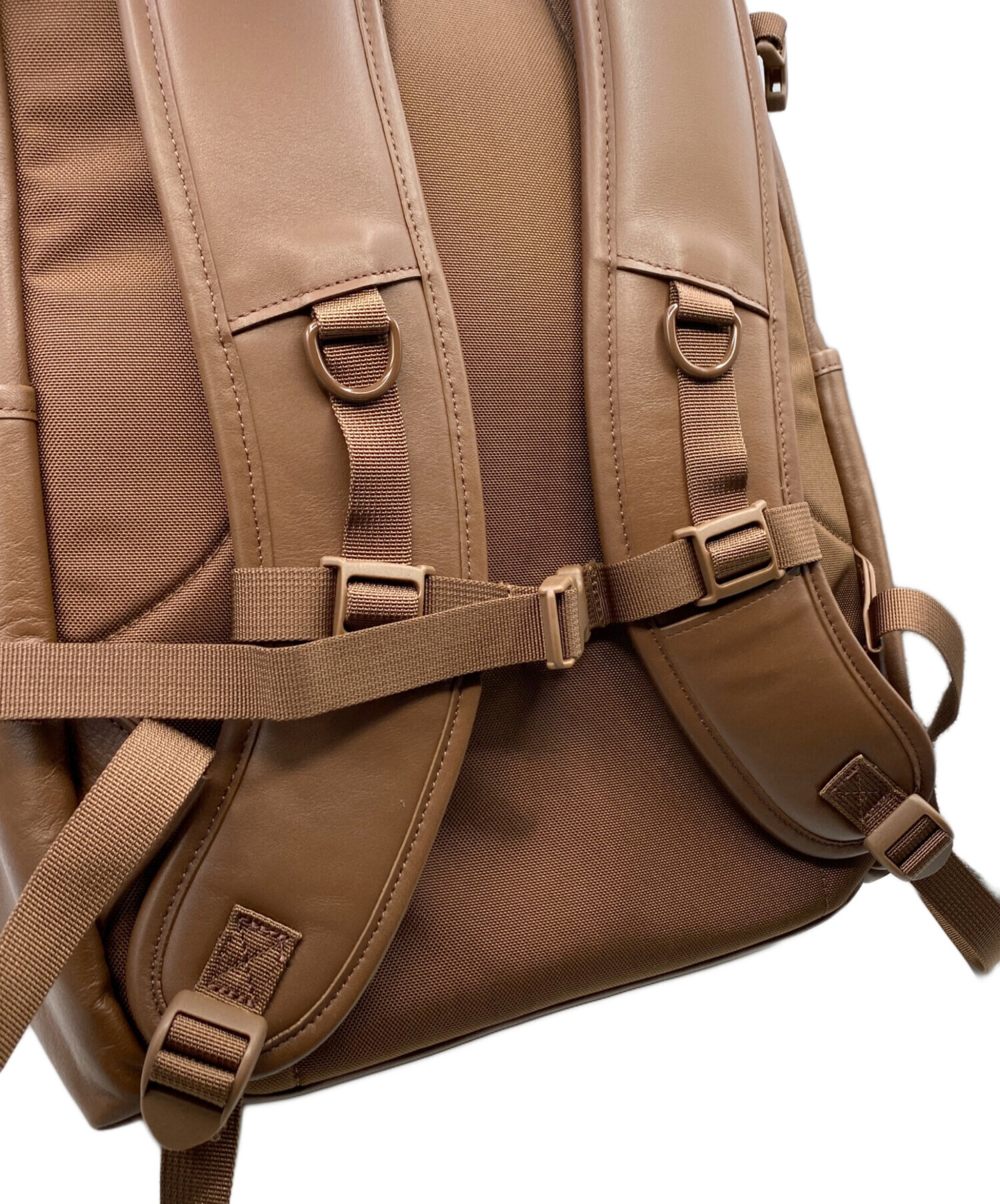 中古・古着通販】SUPREME (シュプリーム) Leather Backpack ブラウン