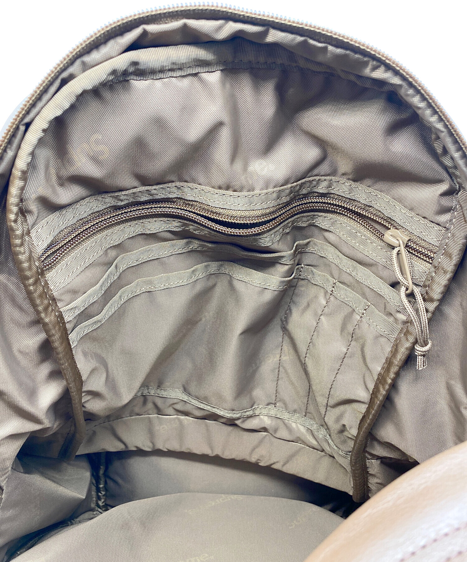 中古・古着通販】SUPREME (シュプリーム) Leather Backpack ブラウン