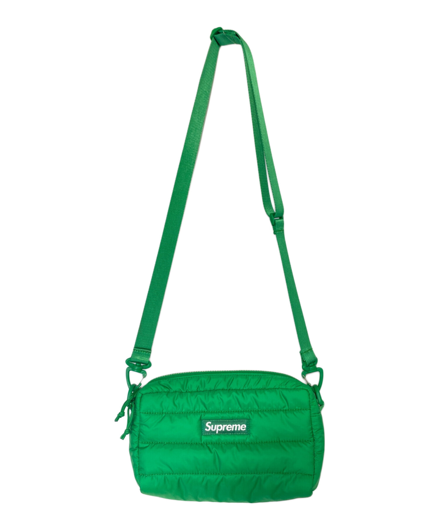 中古・古着通販】SUPREME (シュプリーム) Puffer Side Bag グリーン 