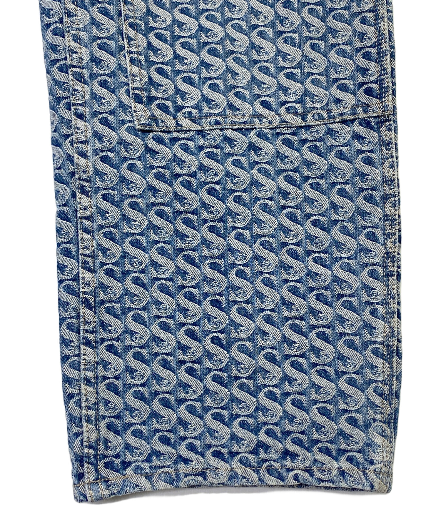 中古・古着通販】SUPREME (シュプリーム) Monogram Double Knee Denim