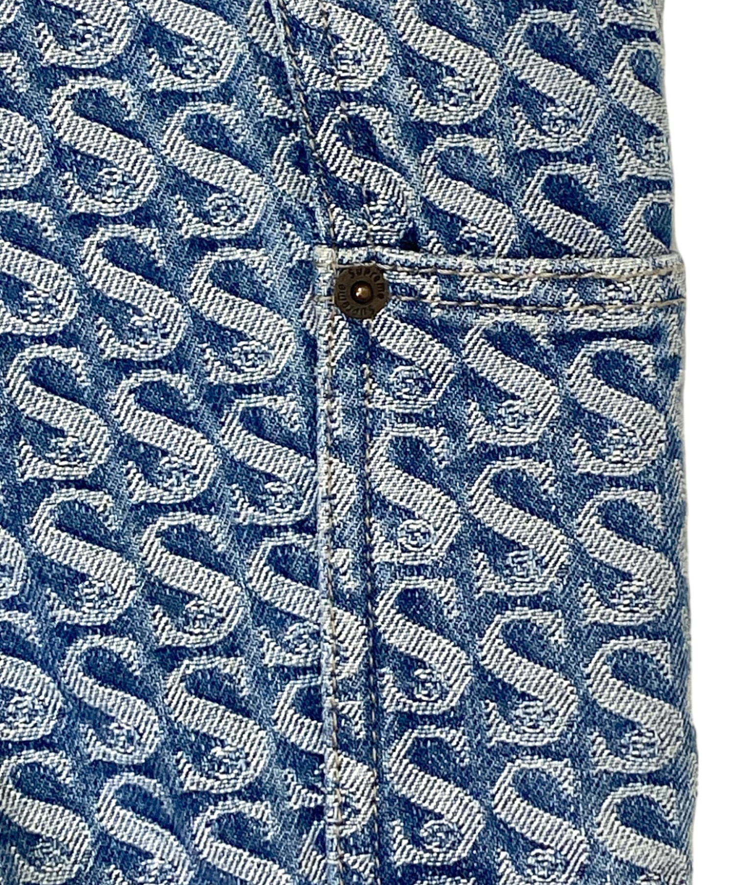 中古・古着通販】SUPREME (シュプリーム) Monogram Double Knee Denim