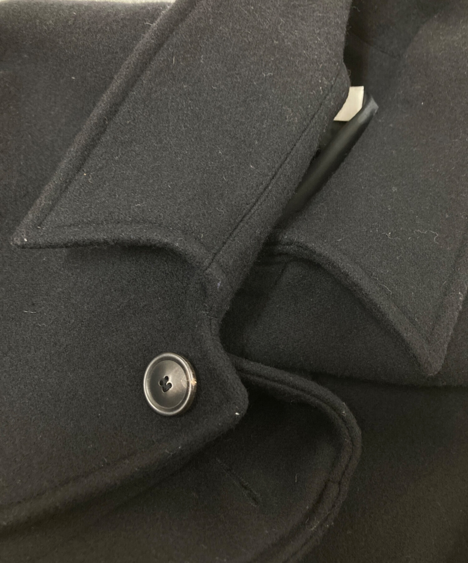 中古・古着通販】lownn (ローン) Overcoat ブラック サイズ:50