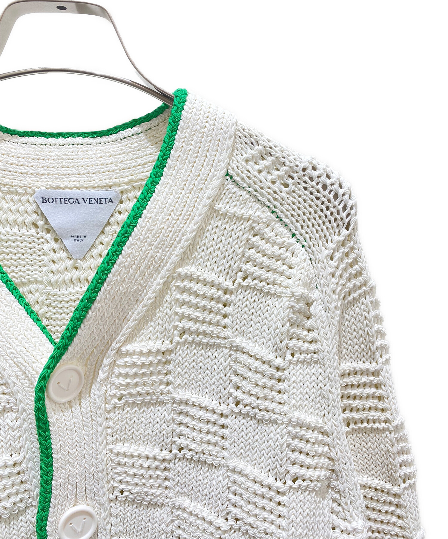Bottega Veneta カーディガン サイズXS BOTTEGA VENETA（ボッテガヴェネタ）カーディガン 白 サイズ:XS
